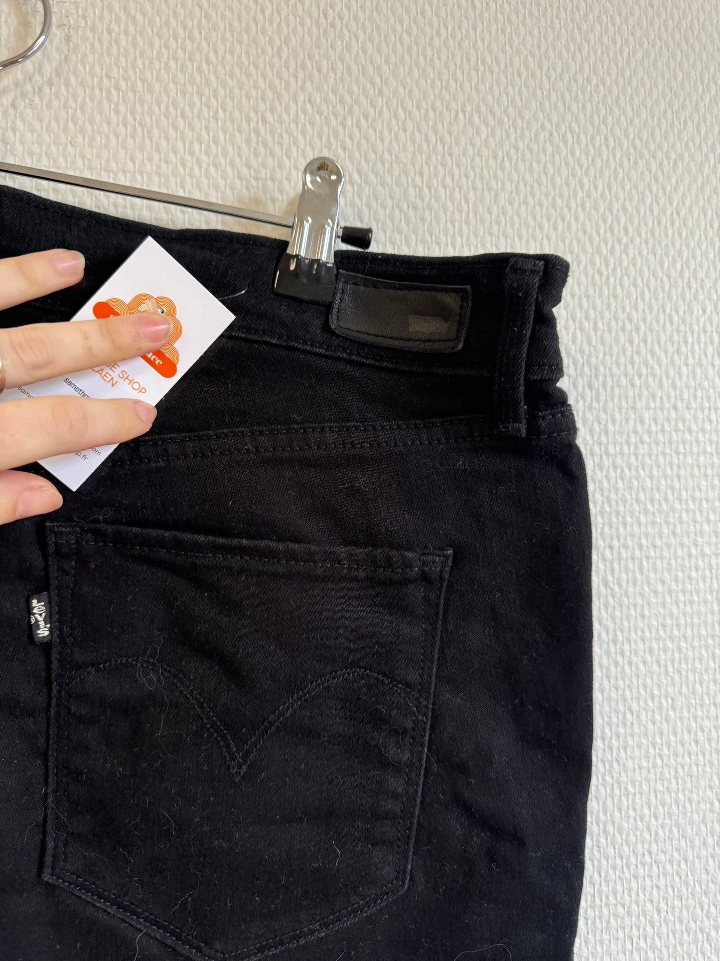 Short en jean Levis