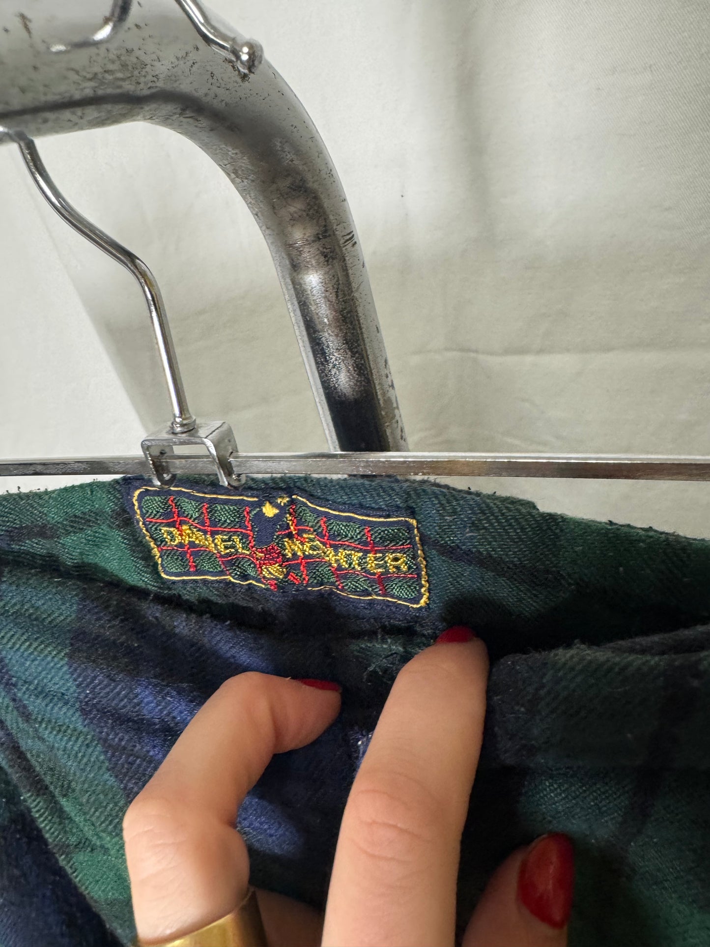 Pantalon écossais 80s
