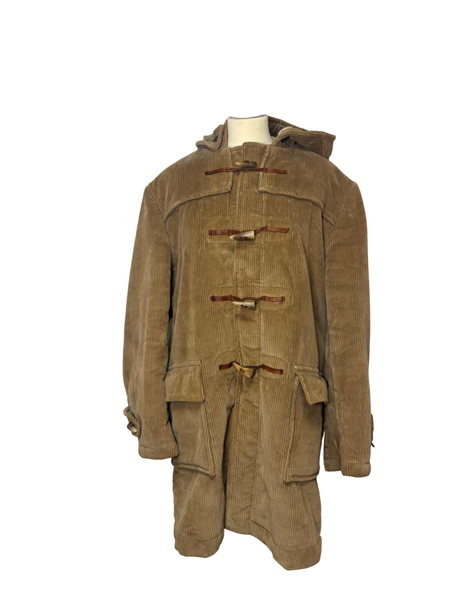 Duffle coat en velours côtelé Gloverall