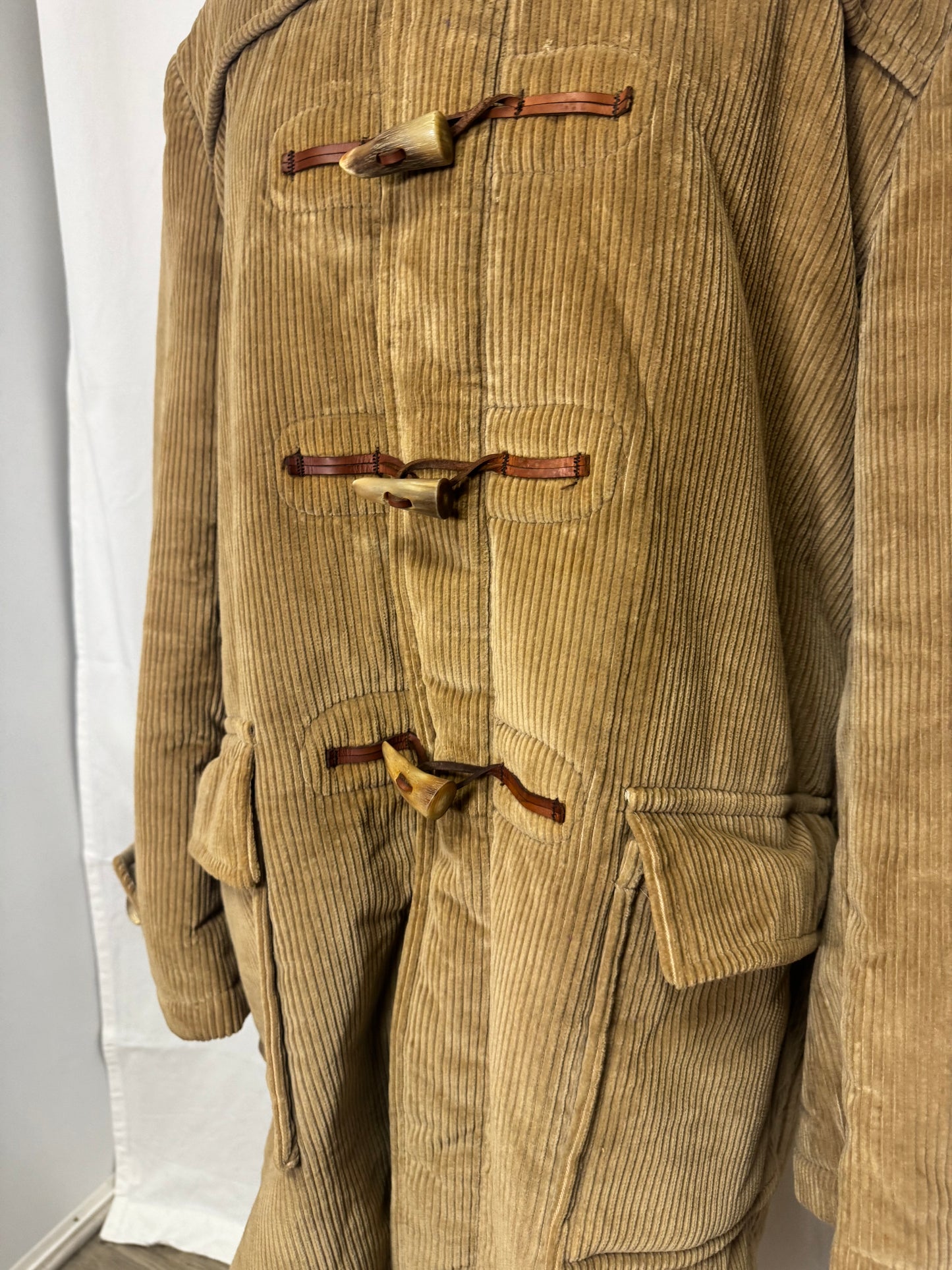 Duffle coat en velours côtelé Gloverall