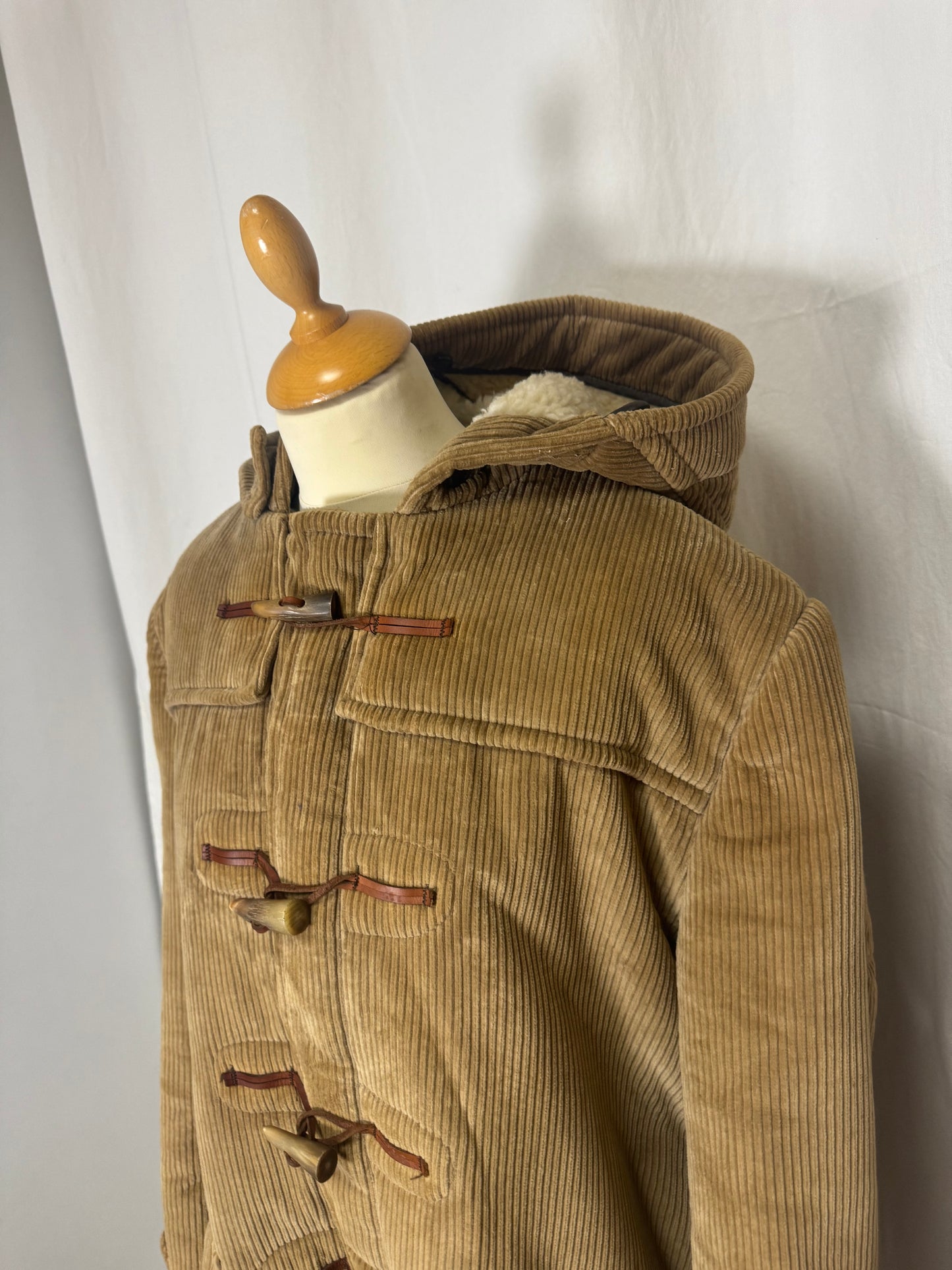 Duffle coat en velours côtelé Gloverall