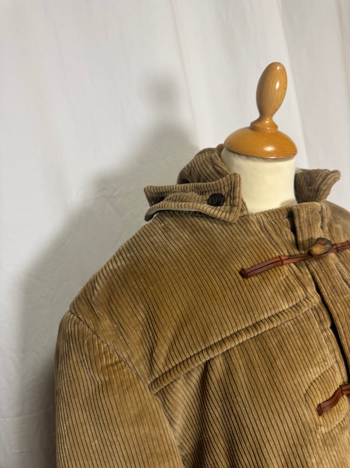 Duffle coat en velours côtelé Gloverall