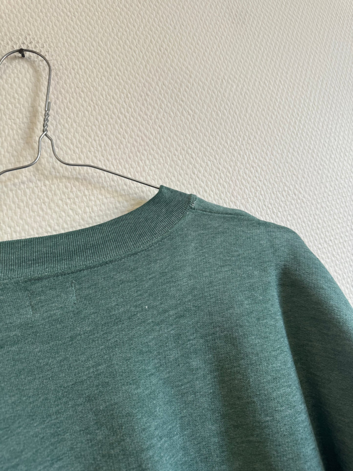 Sweat vert chiné