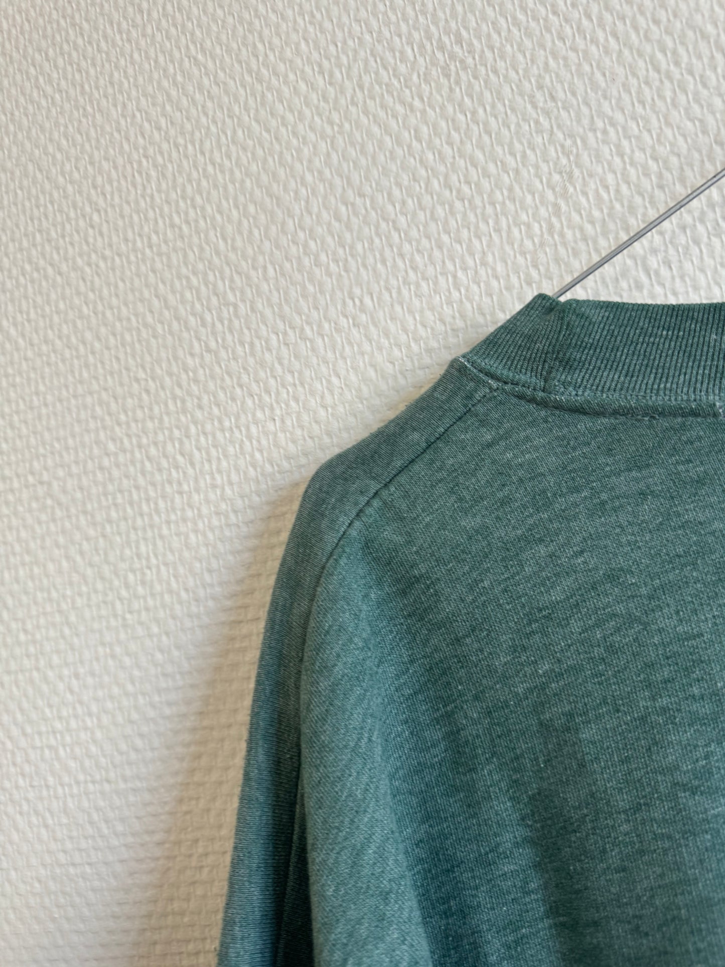 Sweat vert chiné