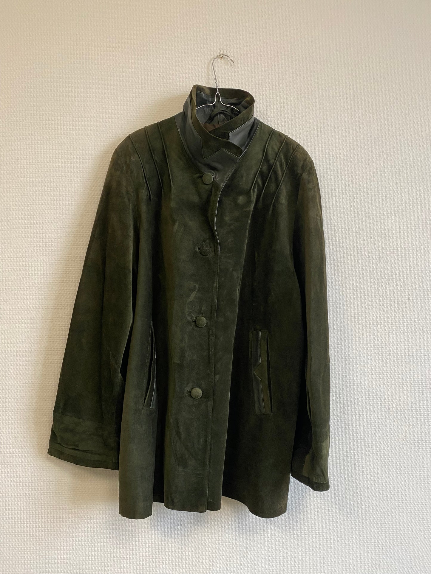 Veste en peau 80s