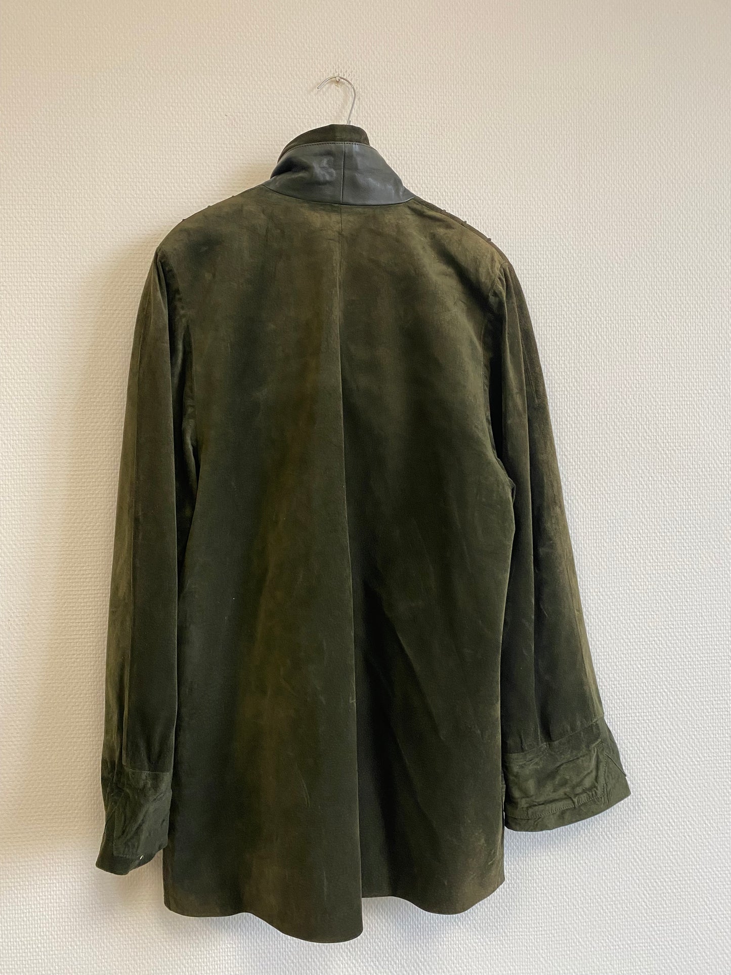 Veste en peau 80s