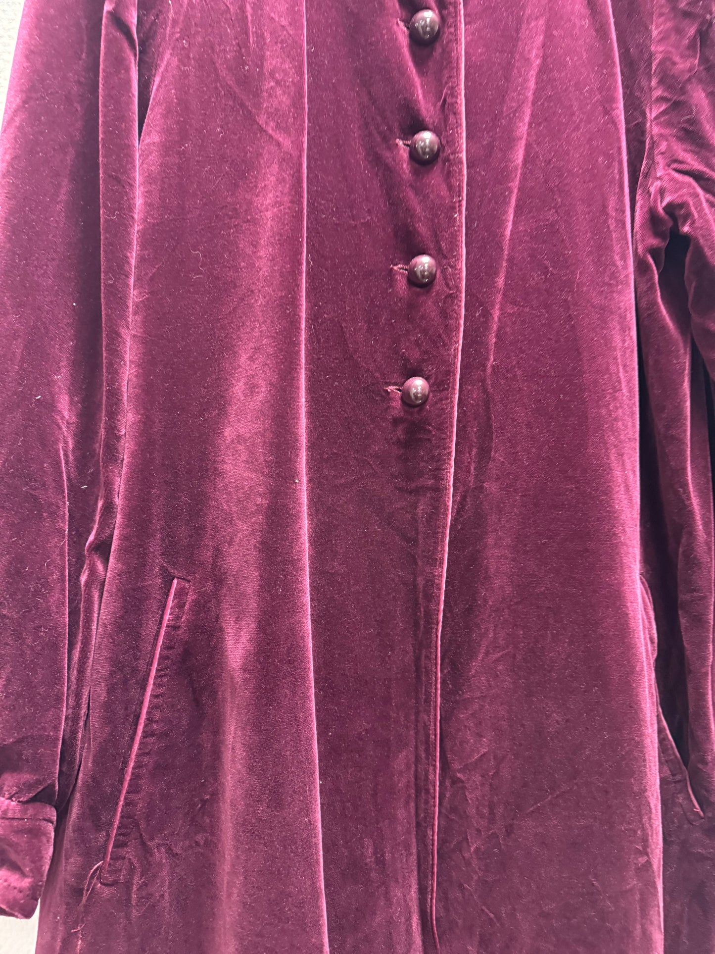 Manteau en velours