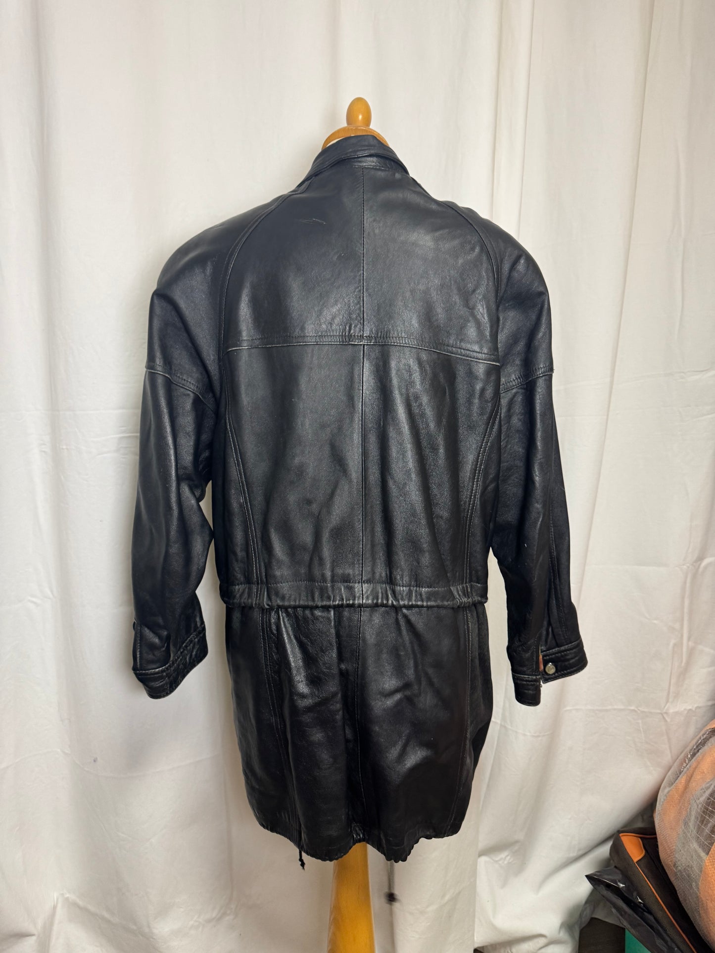Veste en cuir 80s