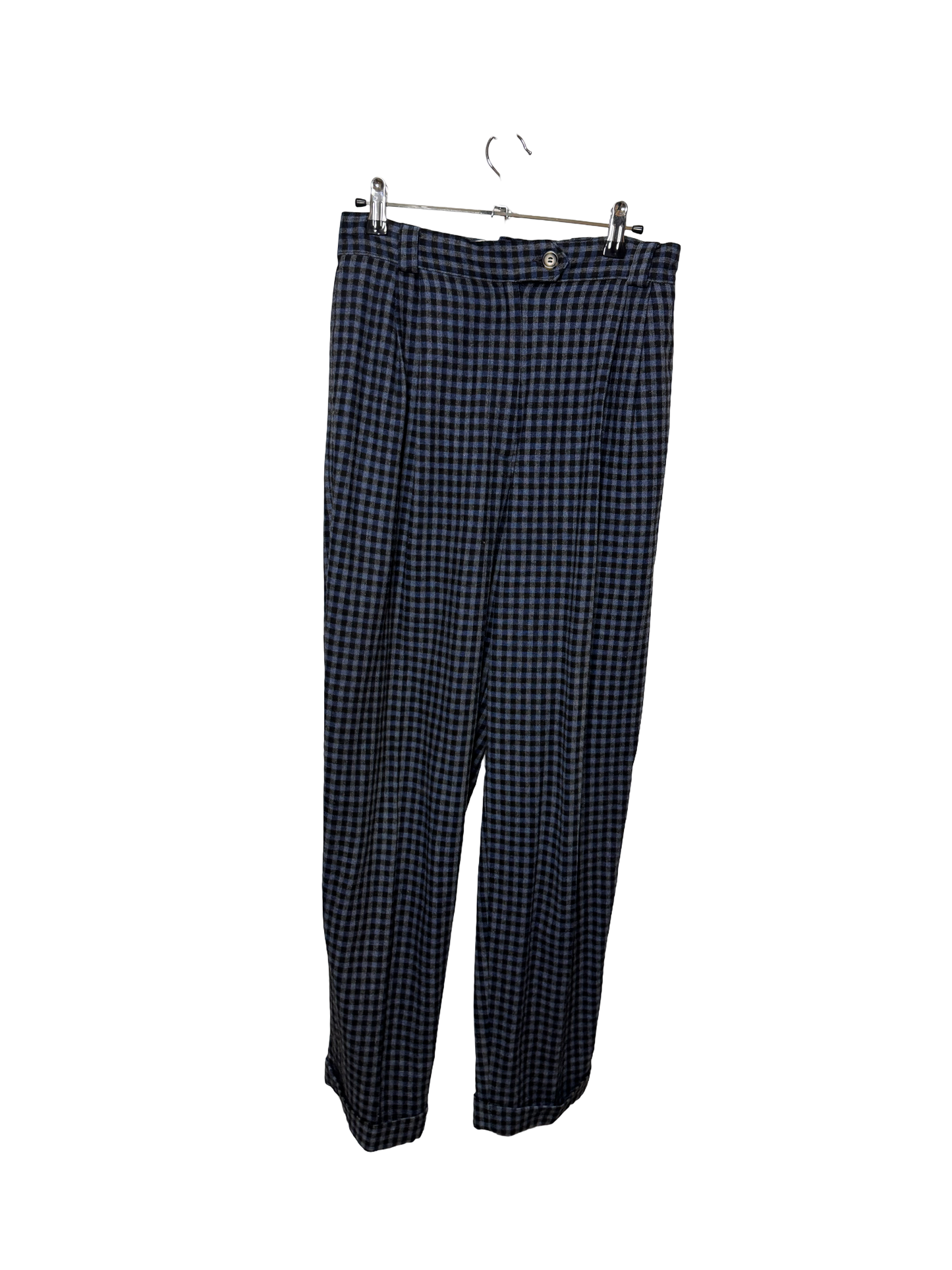 Pantalon à carreaux 80s