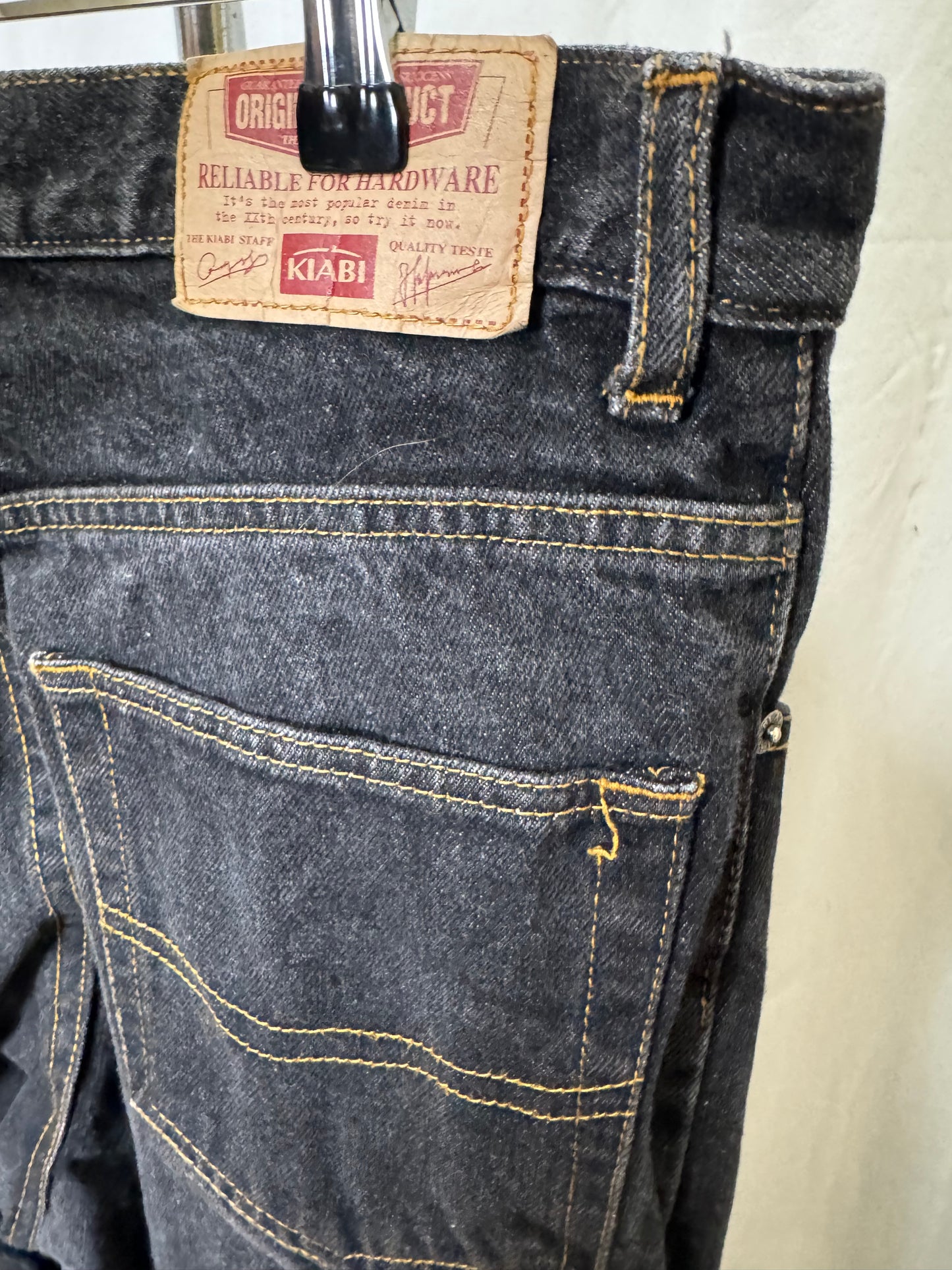 Jeans noir 90s