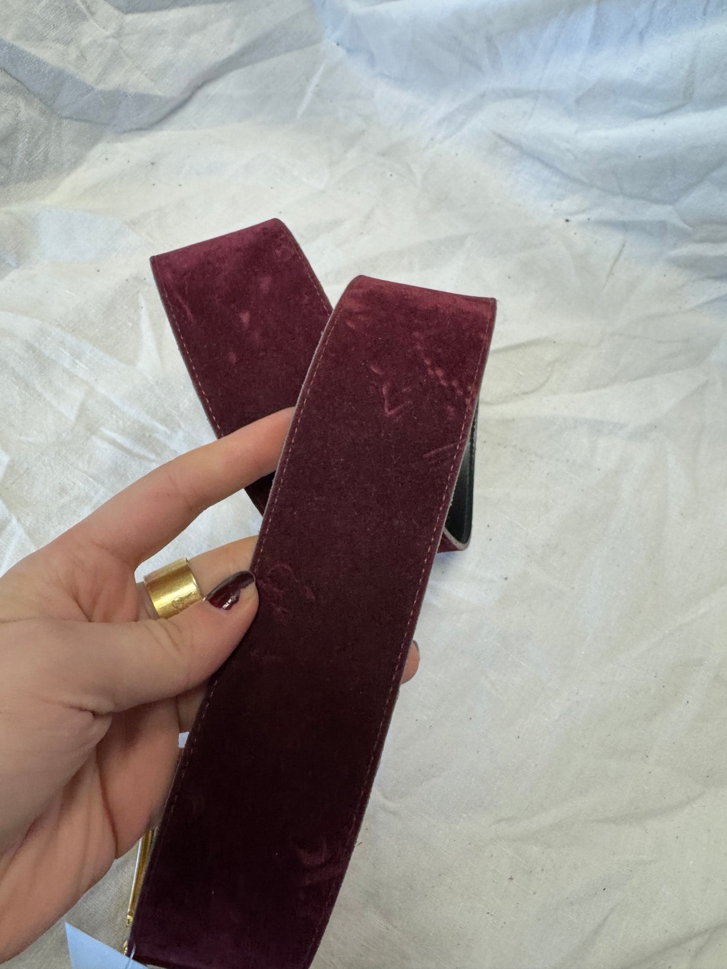 Ceinture bordeaux