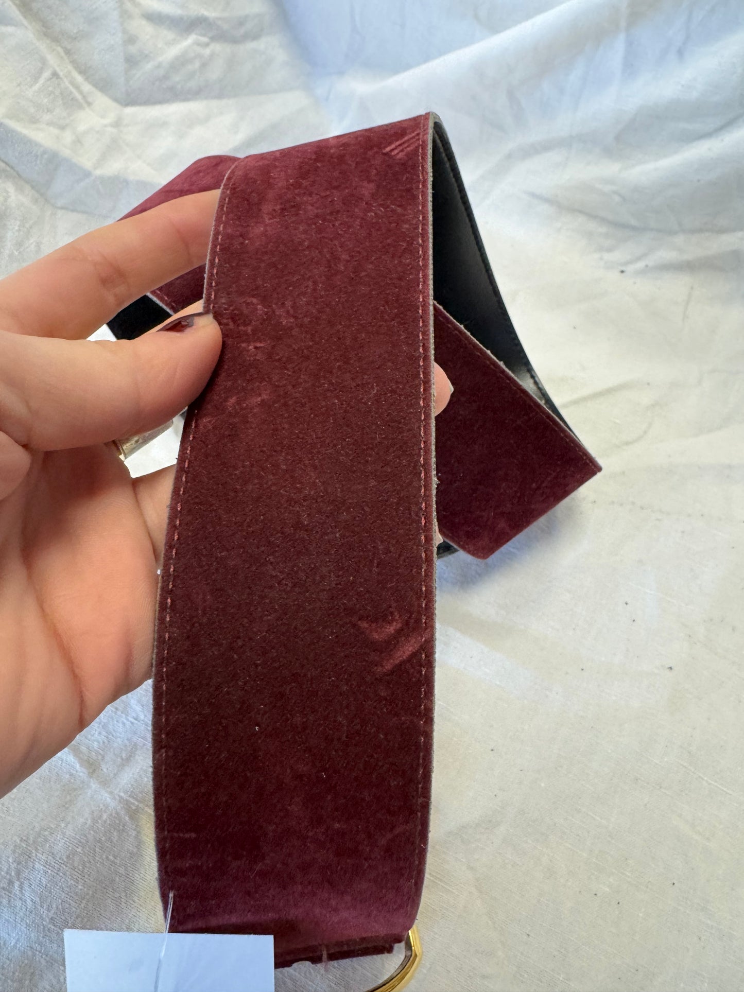 Ceinture bordeaux