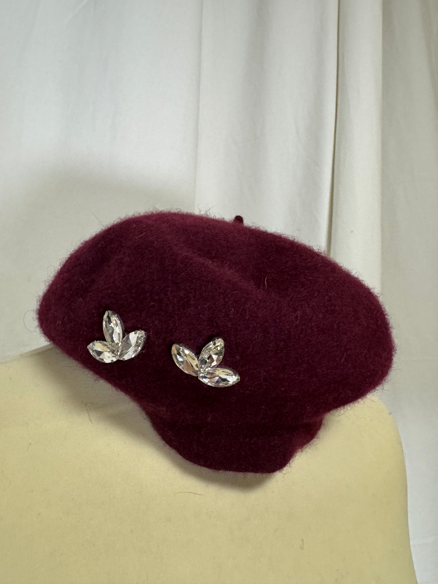 Béret à strass