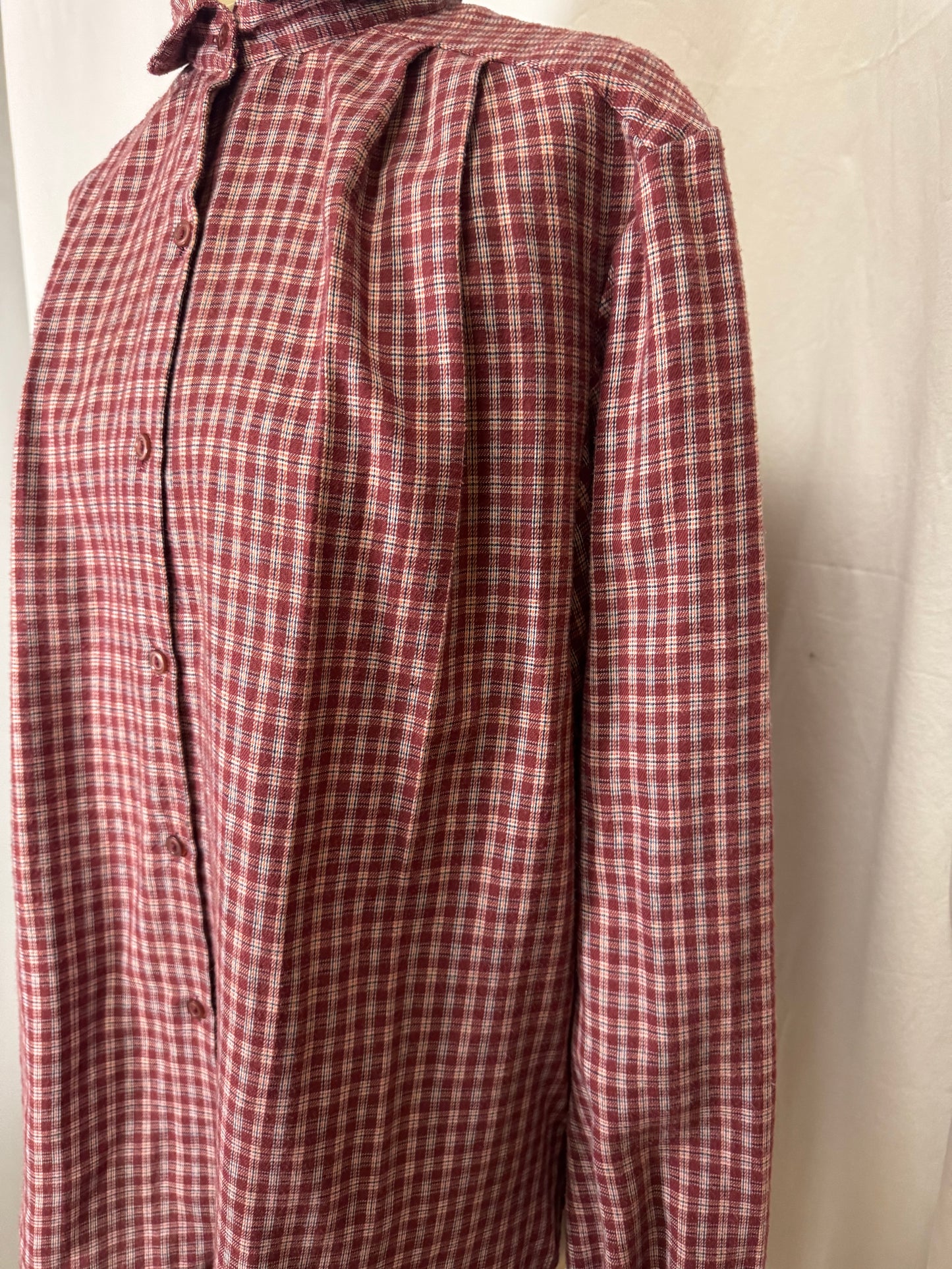 Chemise à carreaux