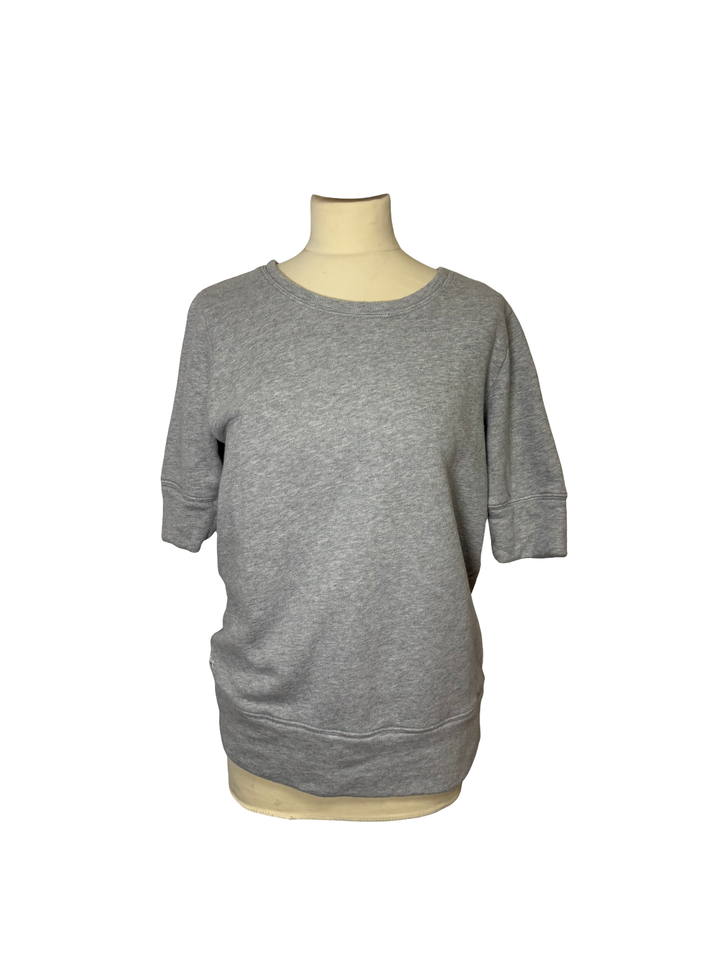 Sweat gris Lacoste