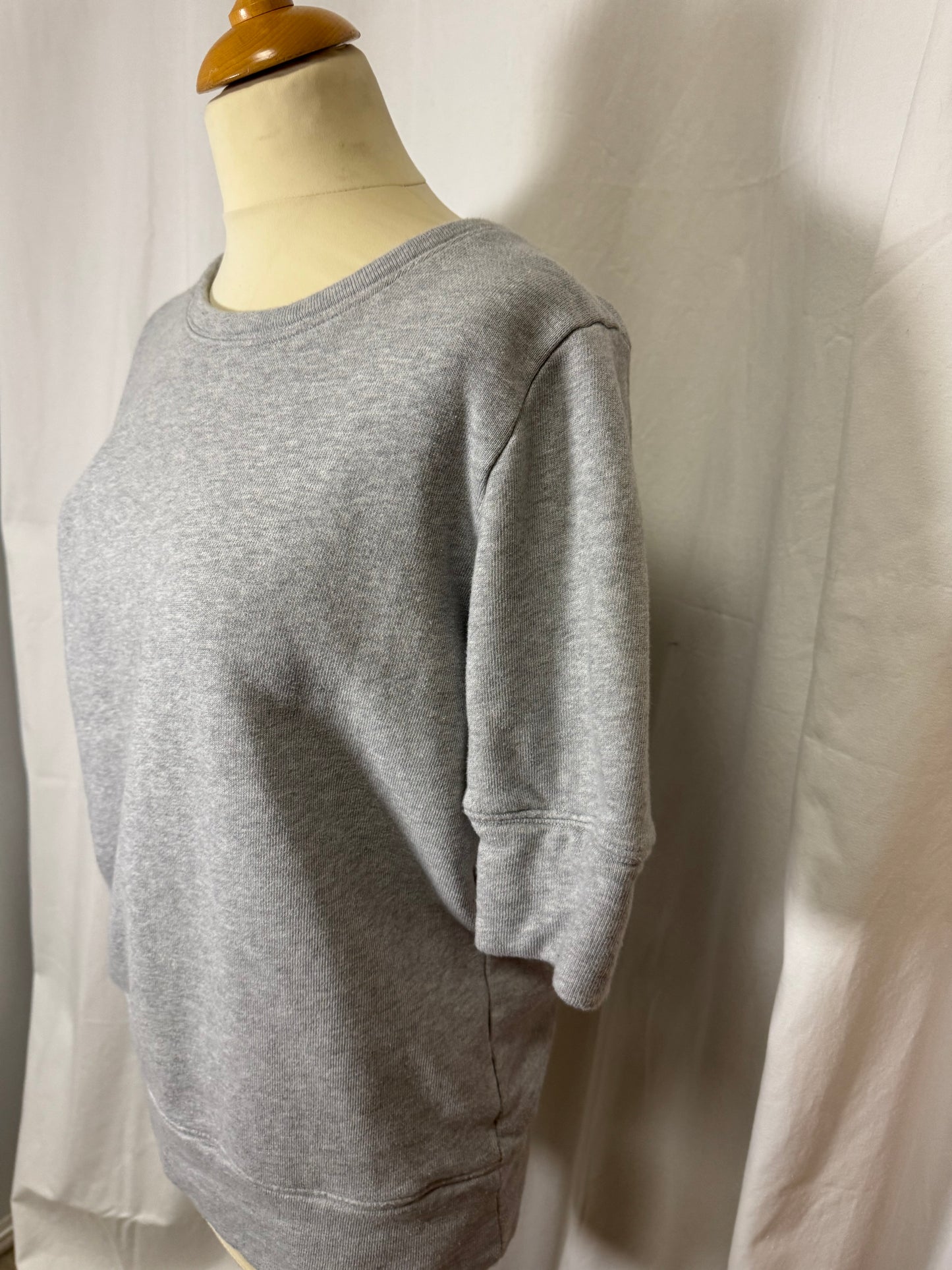 Sweat gris Lacoste