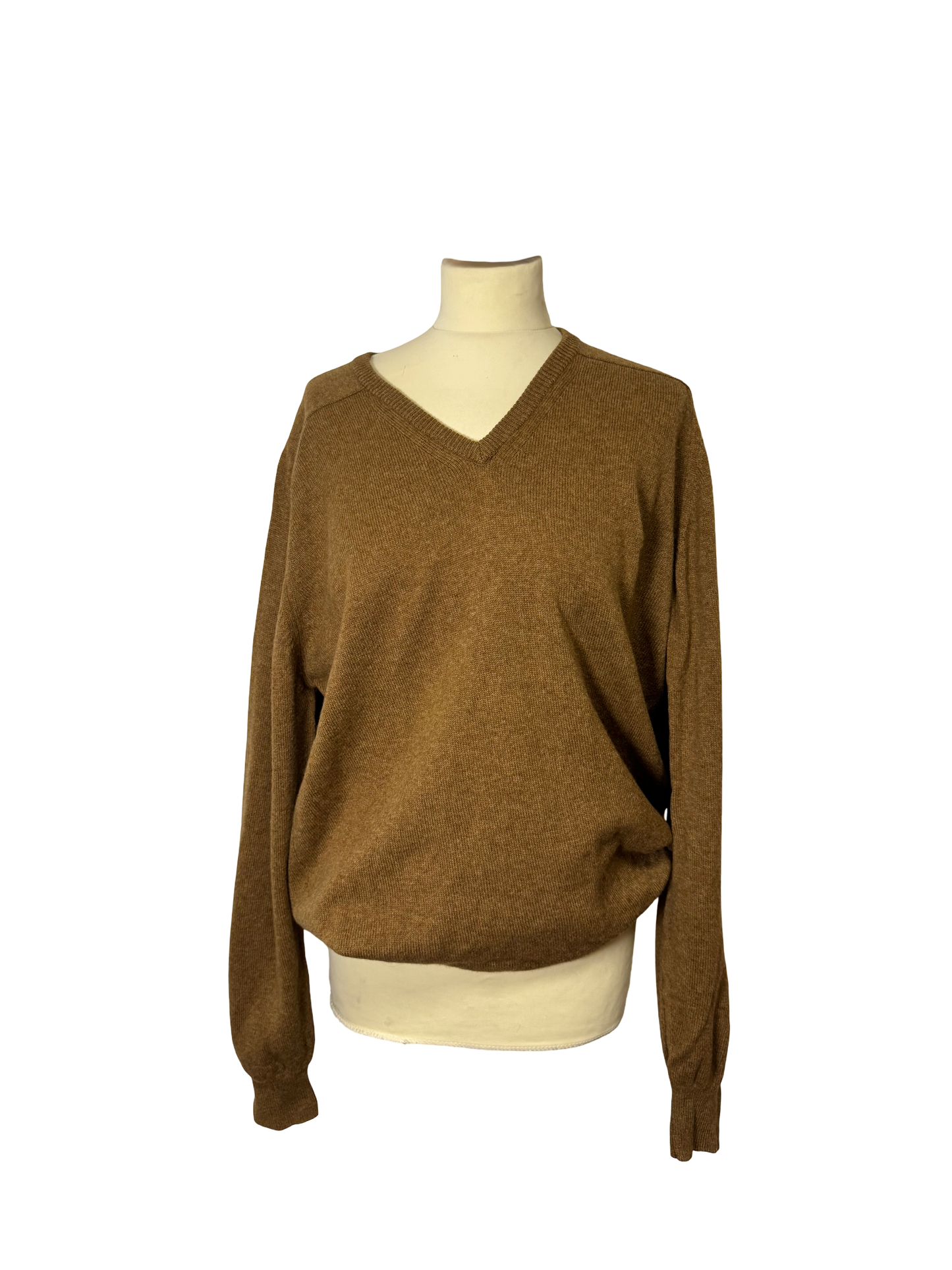 Pull en laine marron