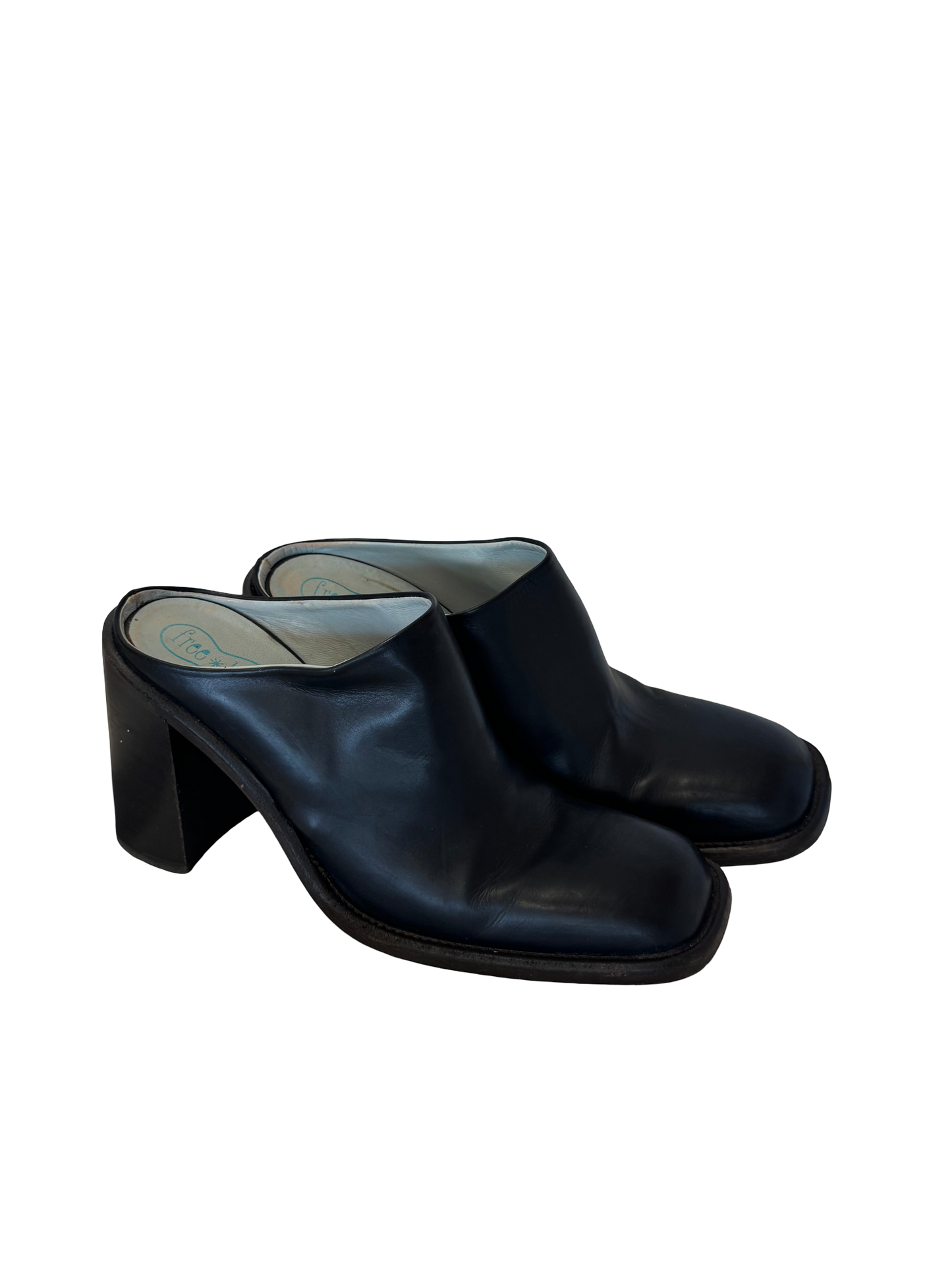 Mules en cuir Free Lance