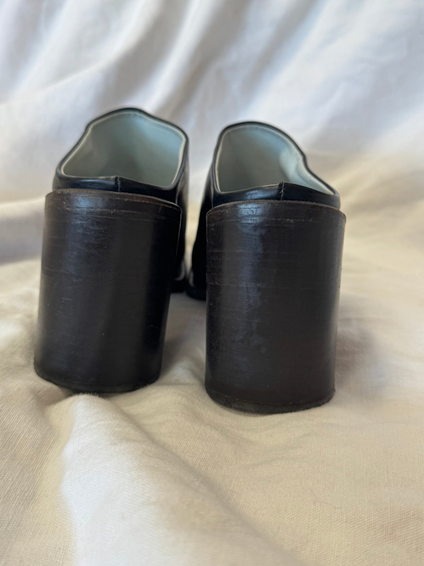 Mules en cuir Free Lance