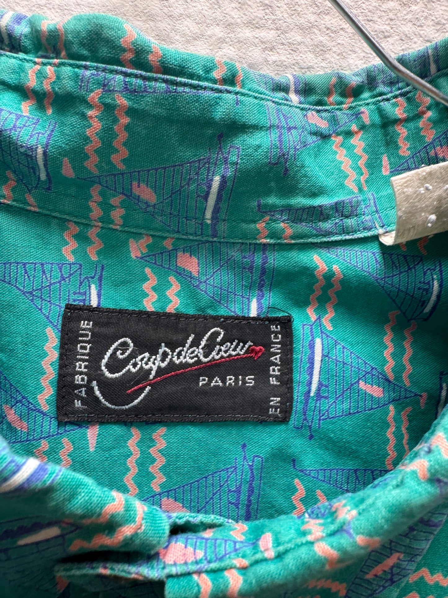 Chemise à motifs