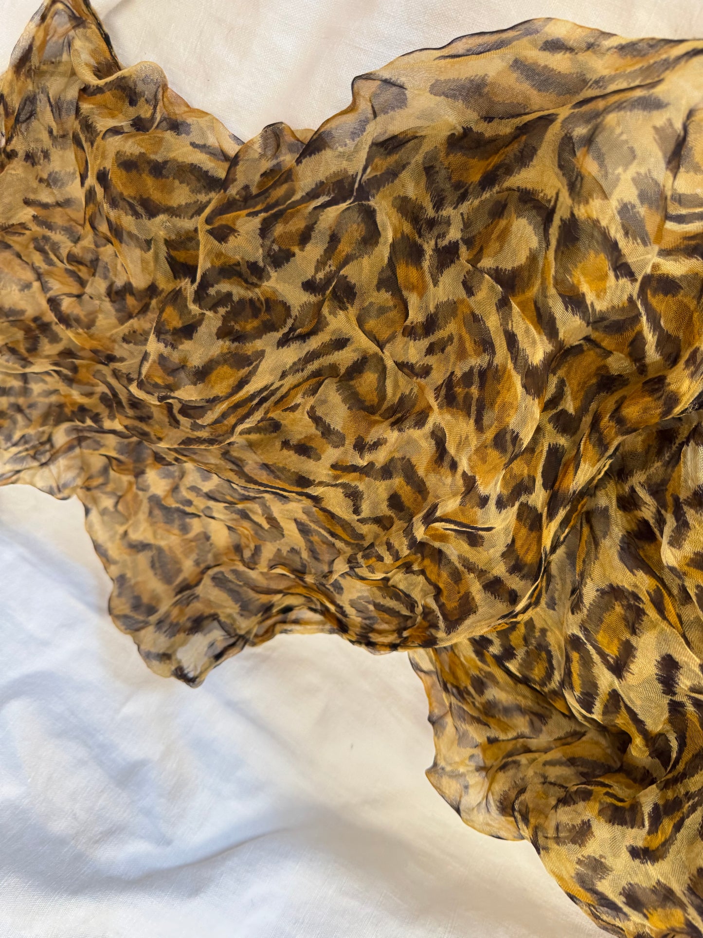 Foulard léopard