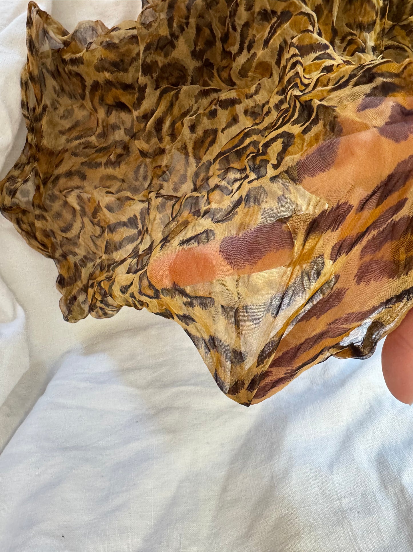 Foulard léopard
