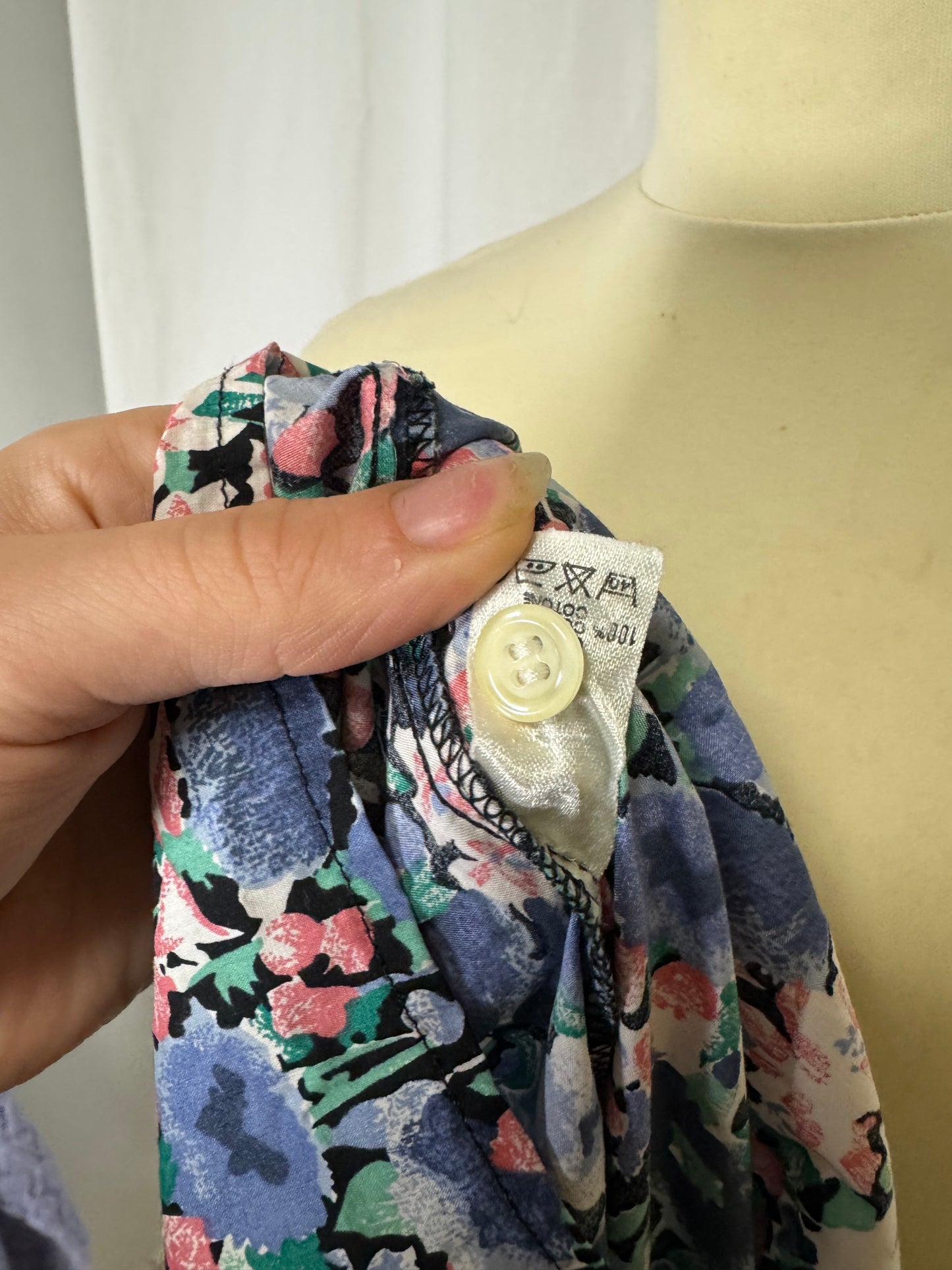 Chemise à fleurs