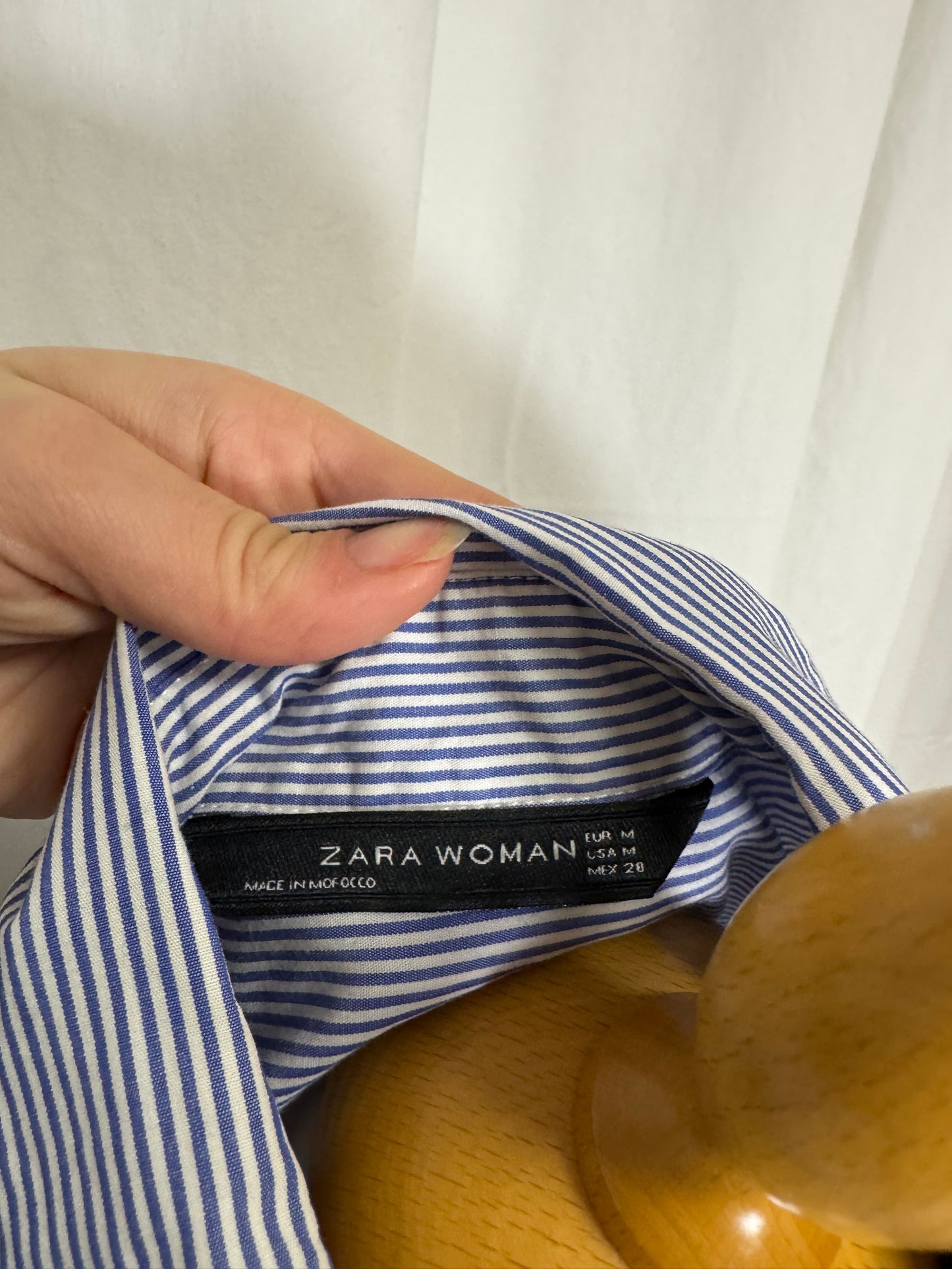 Chemise à rayures Zara