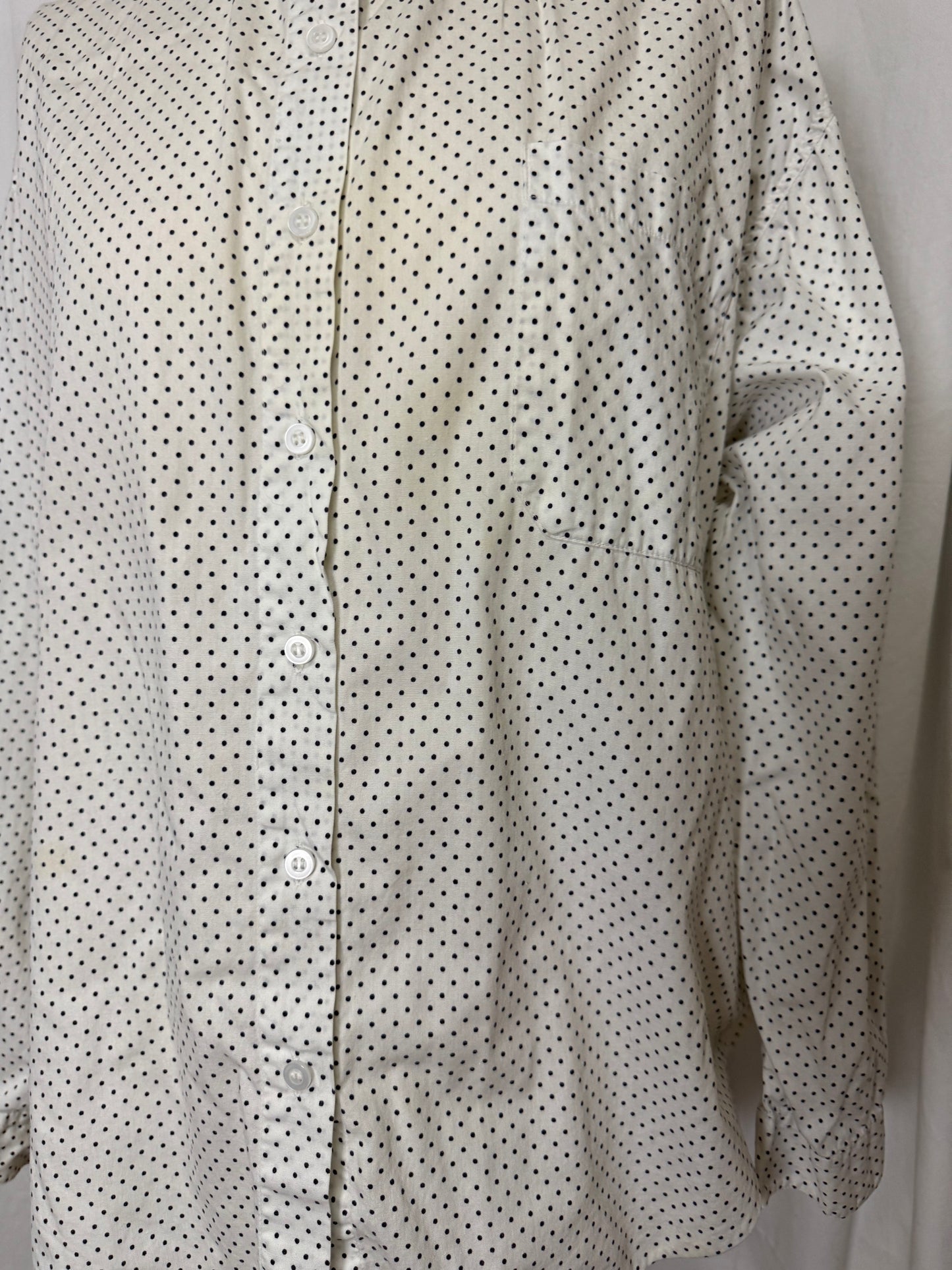 Chemise à pois
