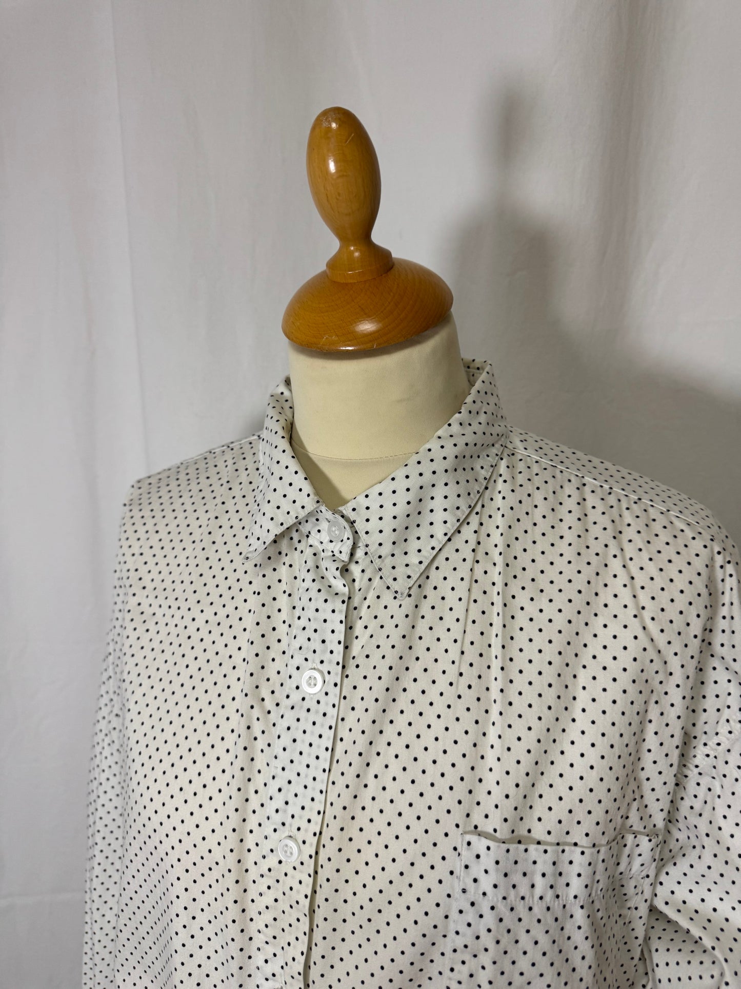 Chemise à pois