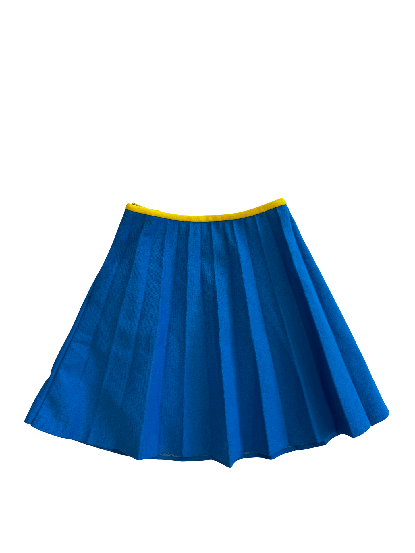 Jupe bleu 70s