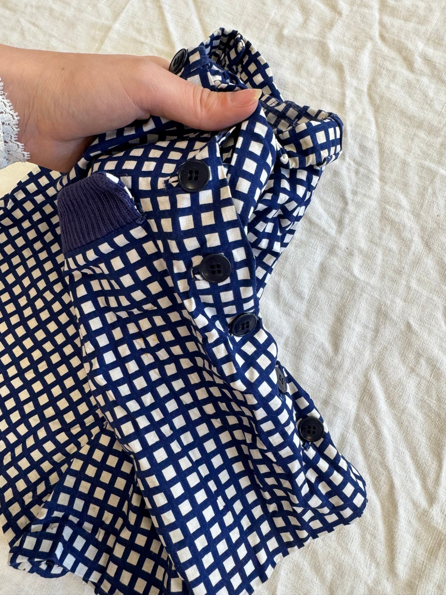 Short à carreaux