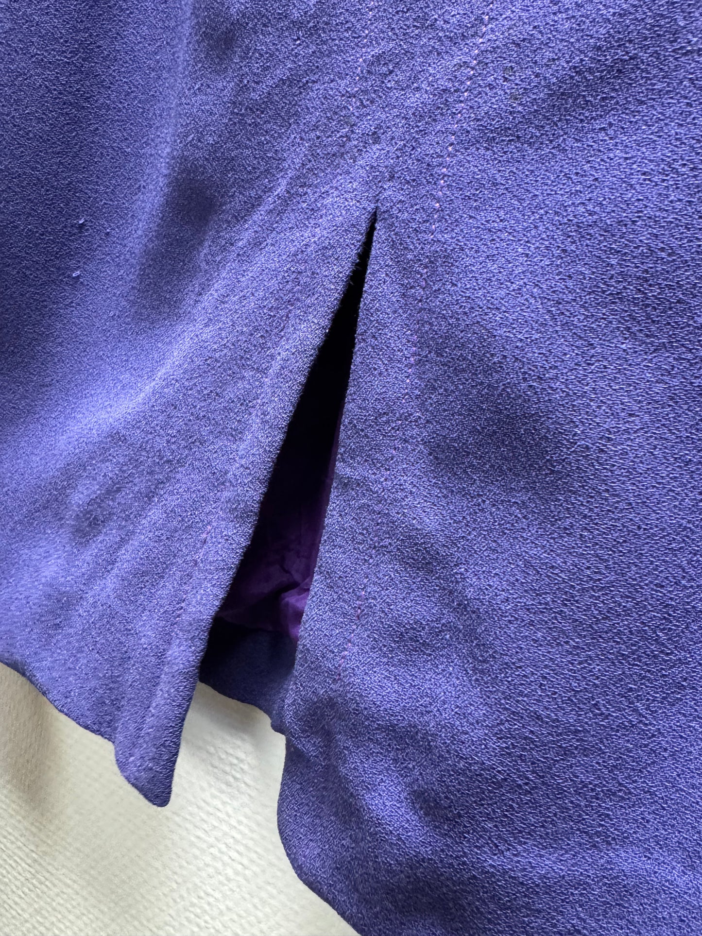 Jupe violet Pierre Cardin