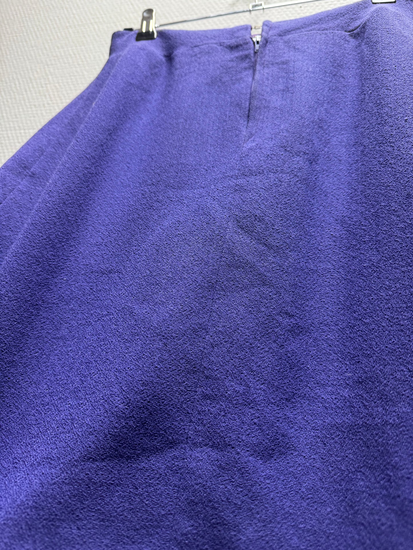 Jupe violet Pierre Cardin