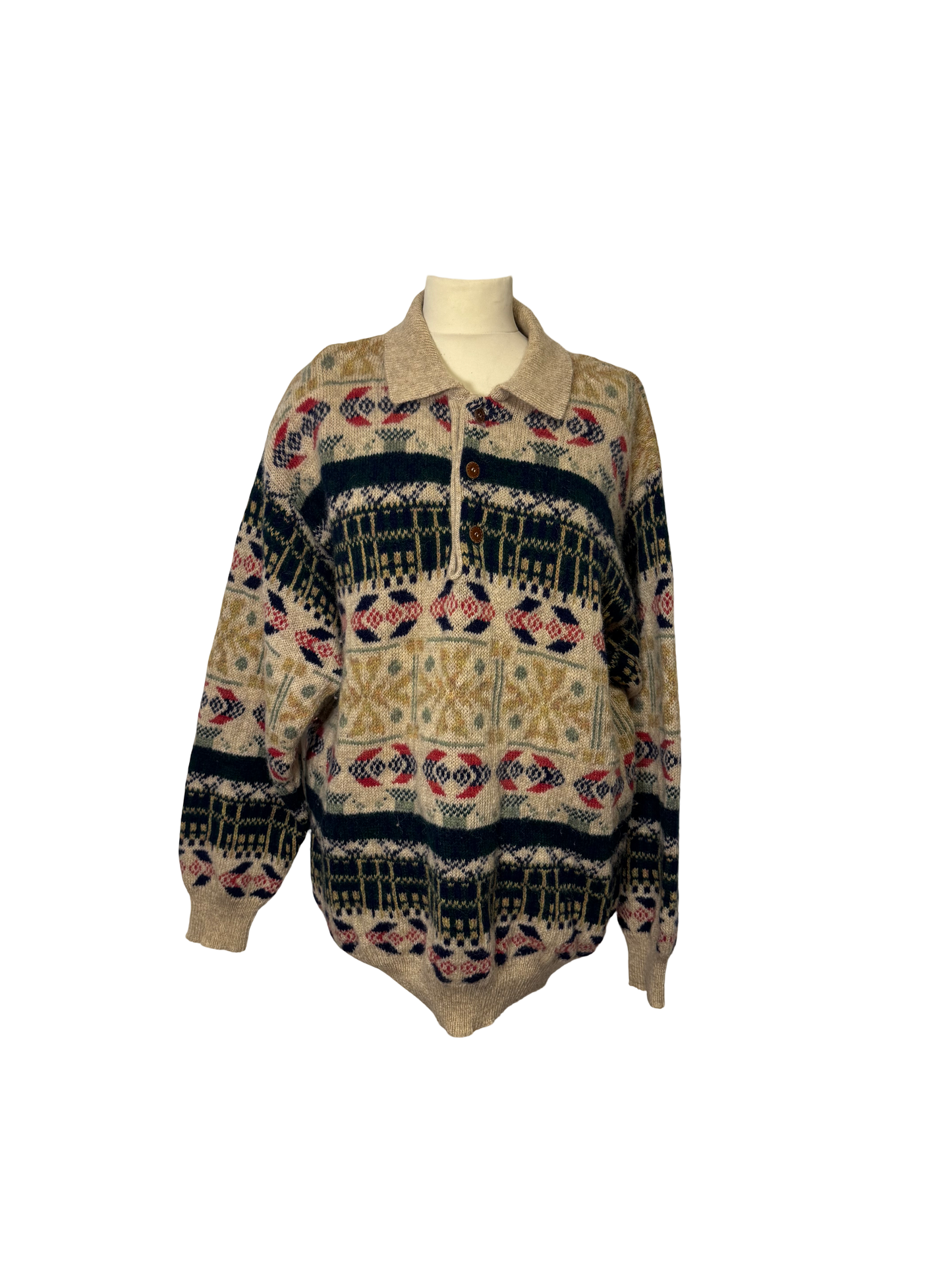 Pull à motifs 90s