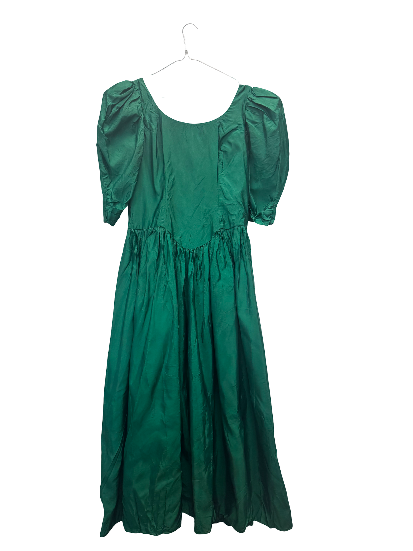 Robe longue verte