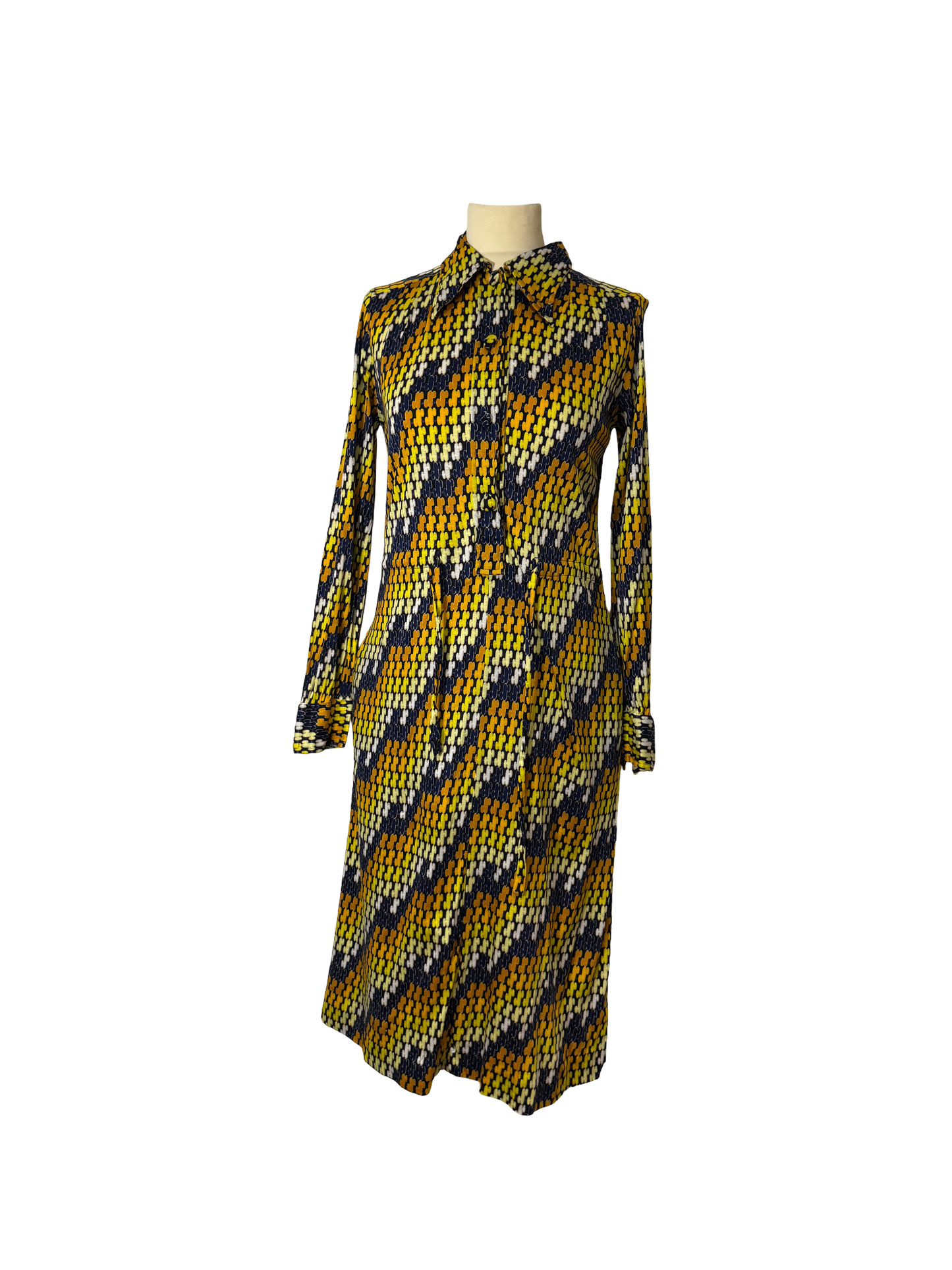 Robe à motifs 70s