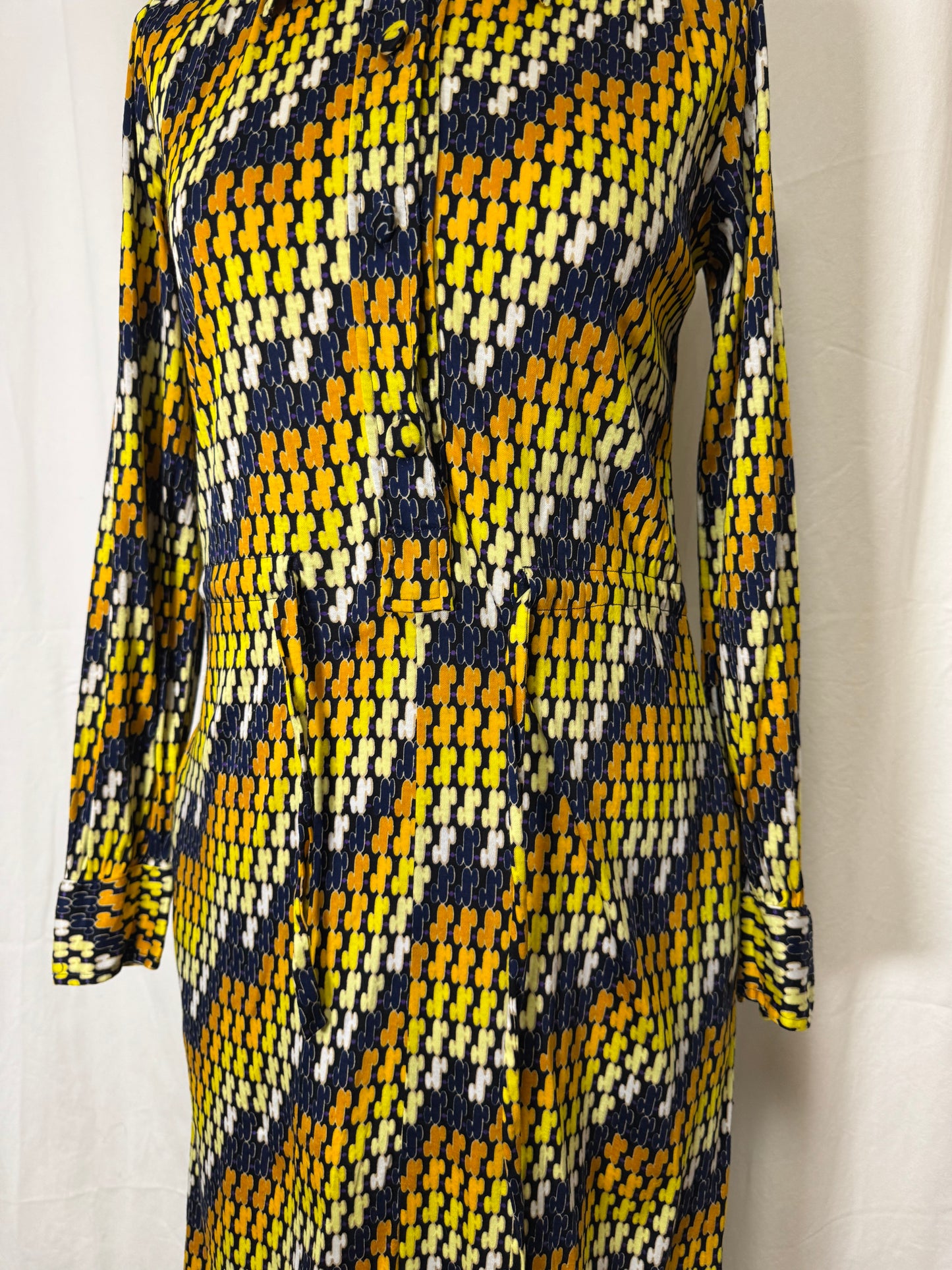 Robe à motifs 70s