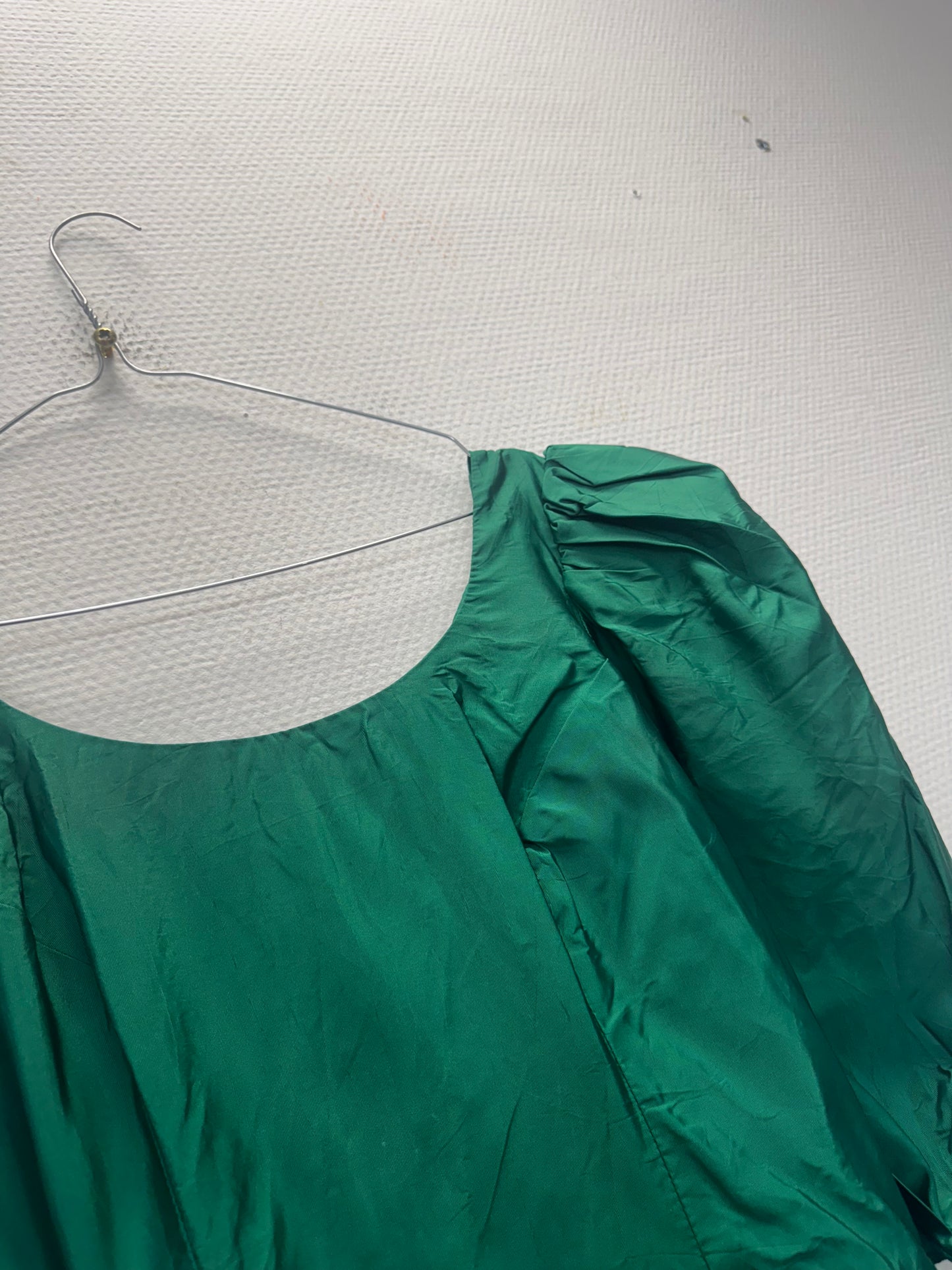 Robe longue verte