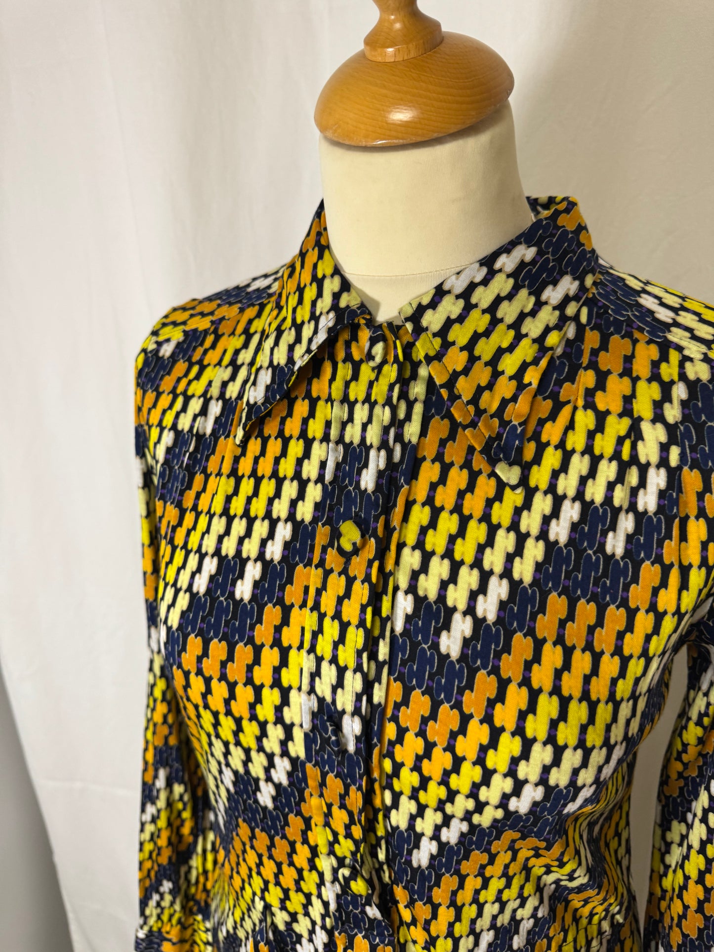 Robe à motifs 70s