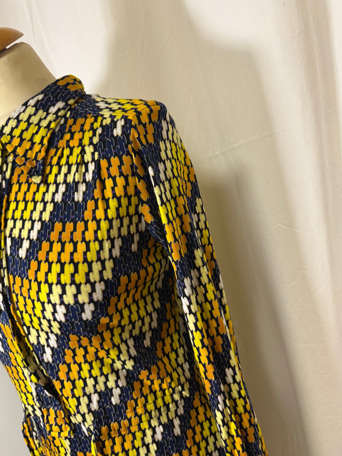 Robe à motifs 70s