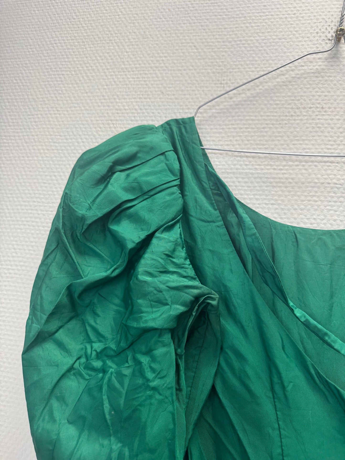 Robe longue verte