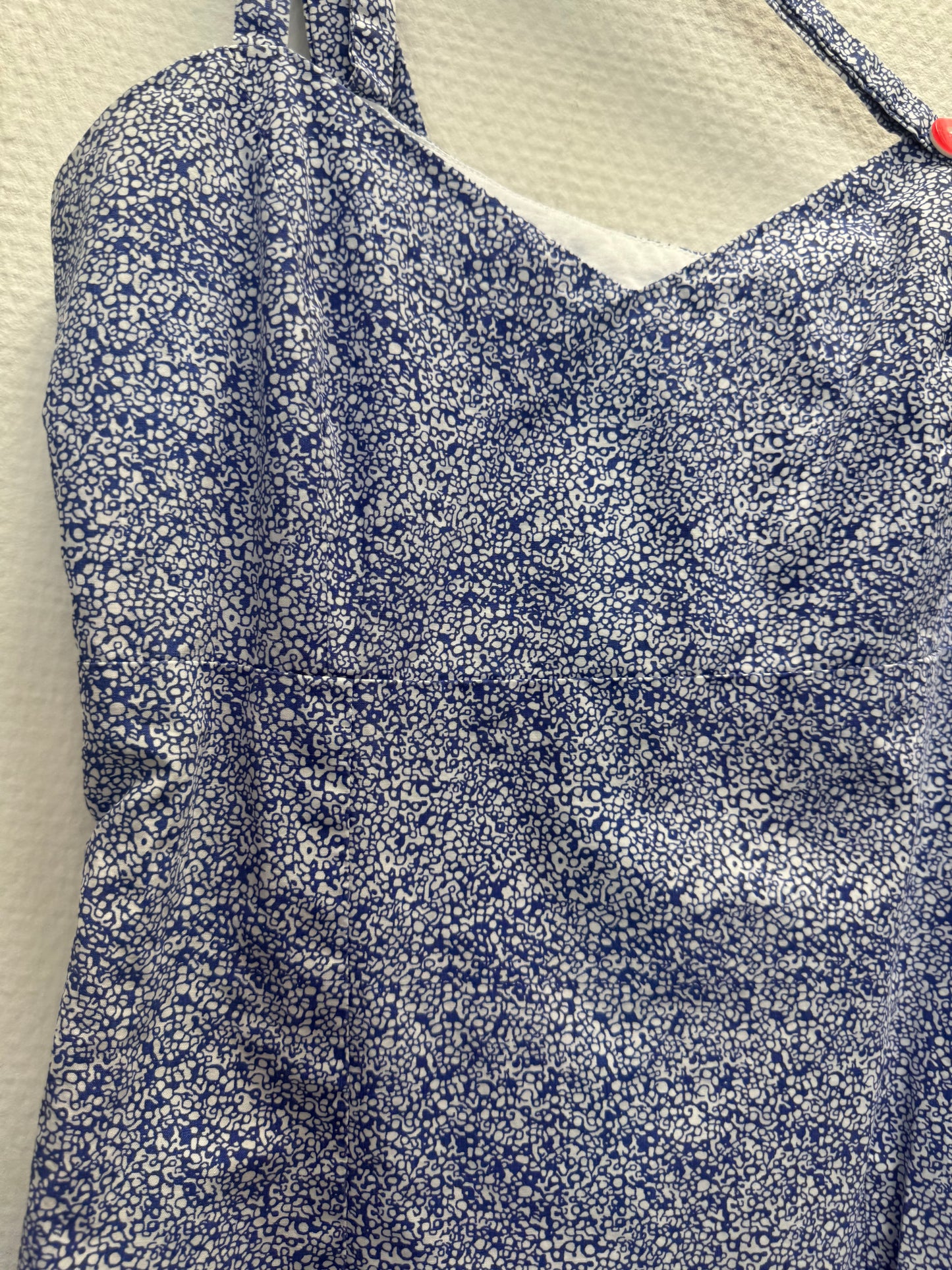 Robe courte à fleurs