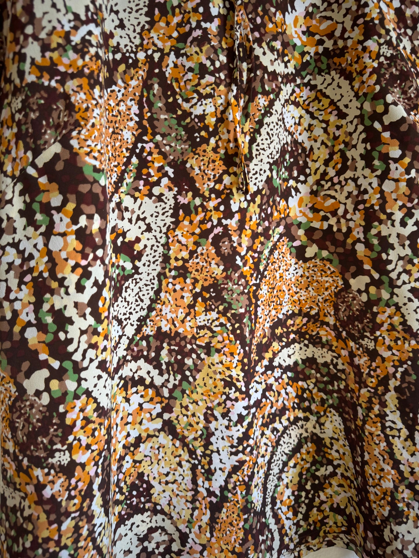 Blouse à motifs 70s