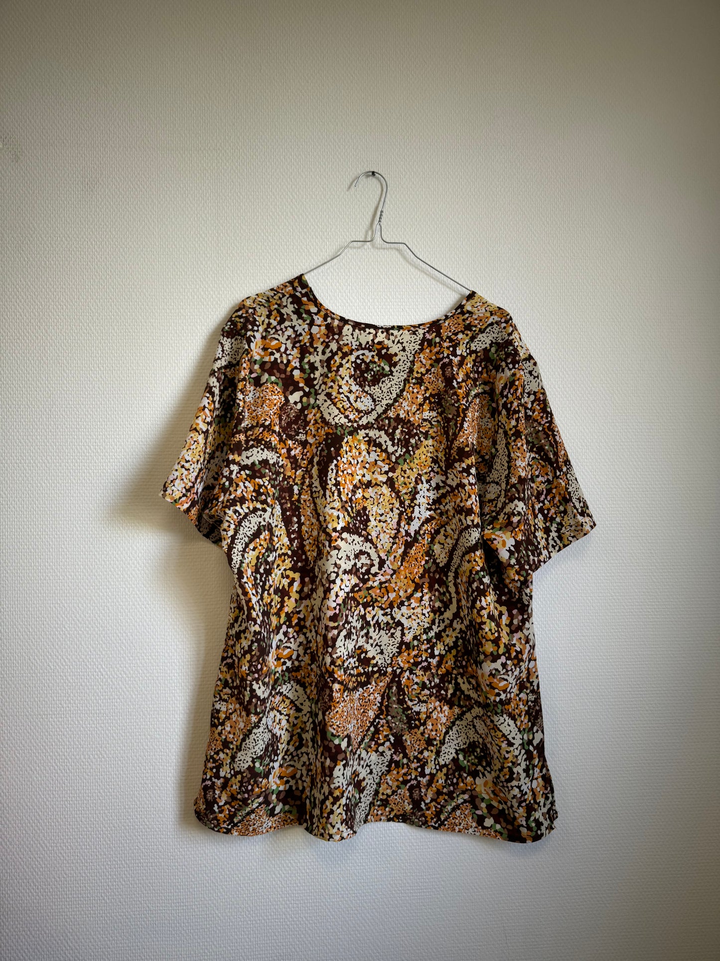 Blouse à motifs 70s