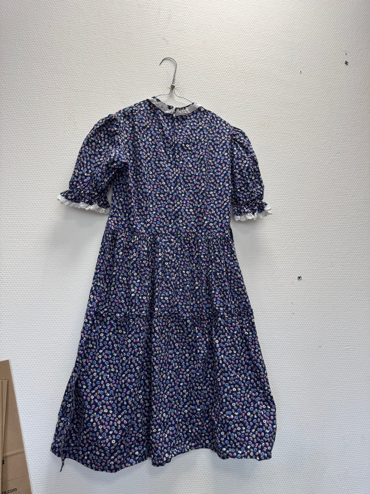 Robe longue à fleurs