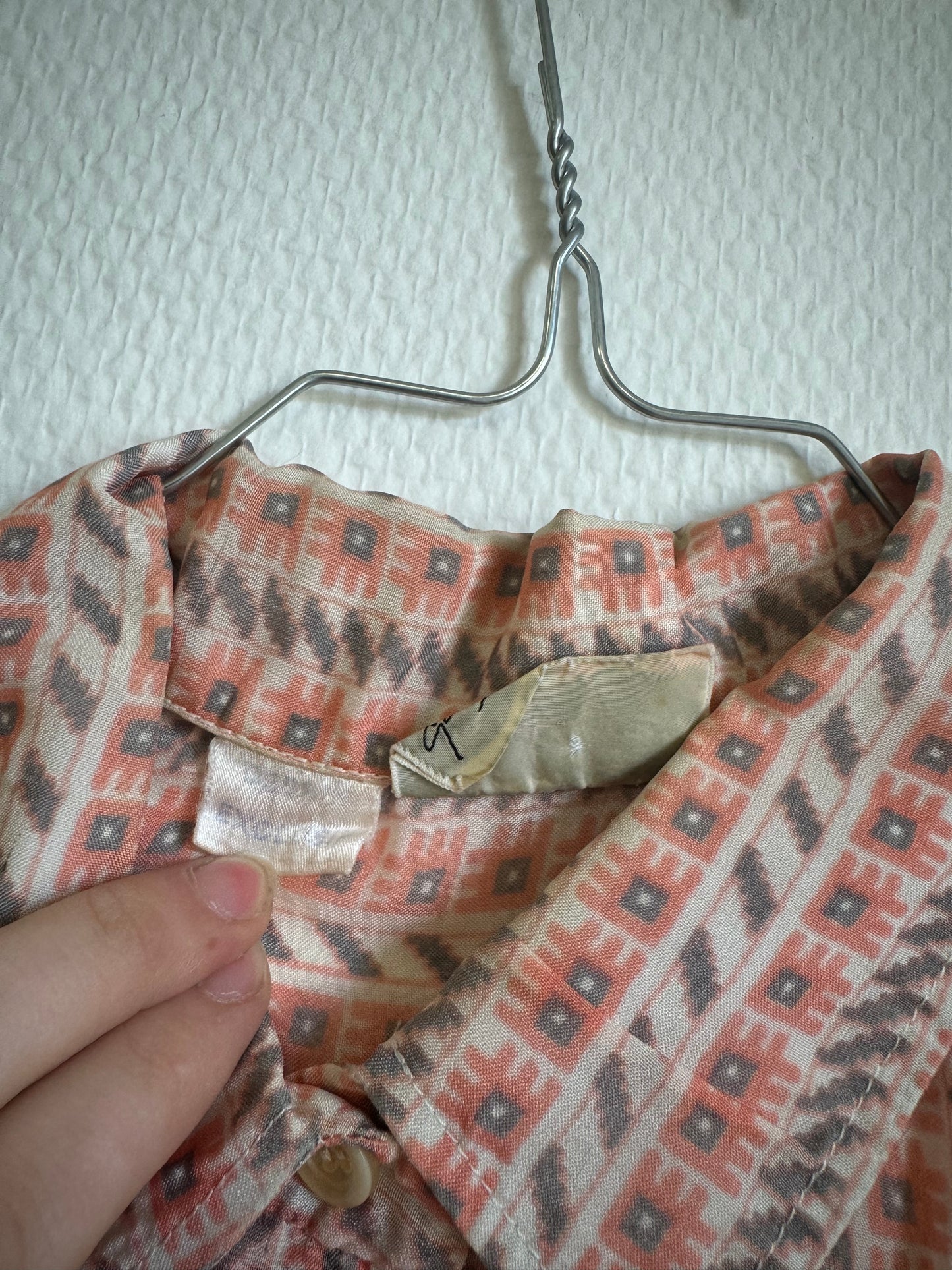 Chemise à motifs