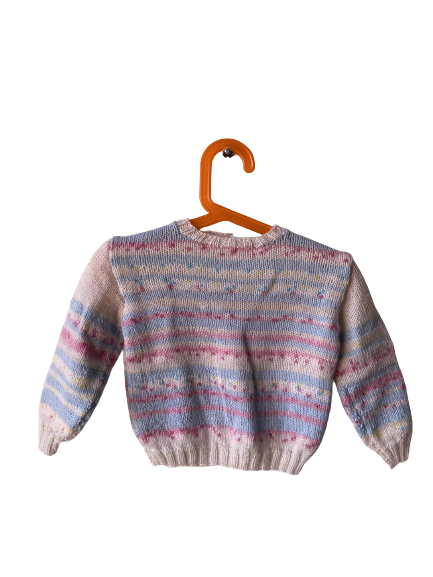 Pull à motif 70s