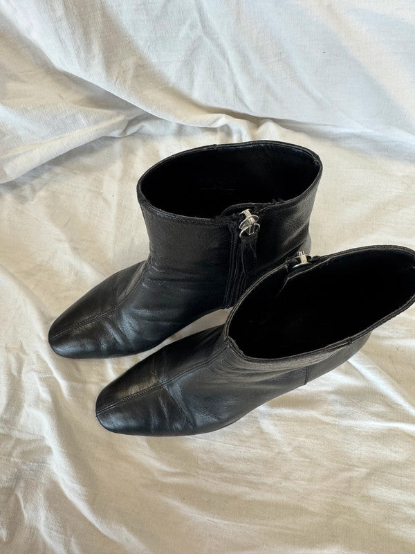 Bottes en cuir Zara