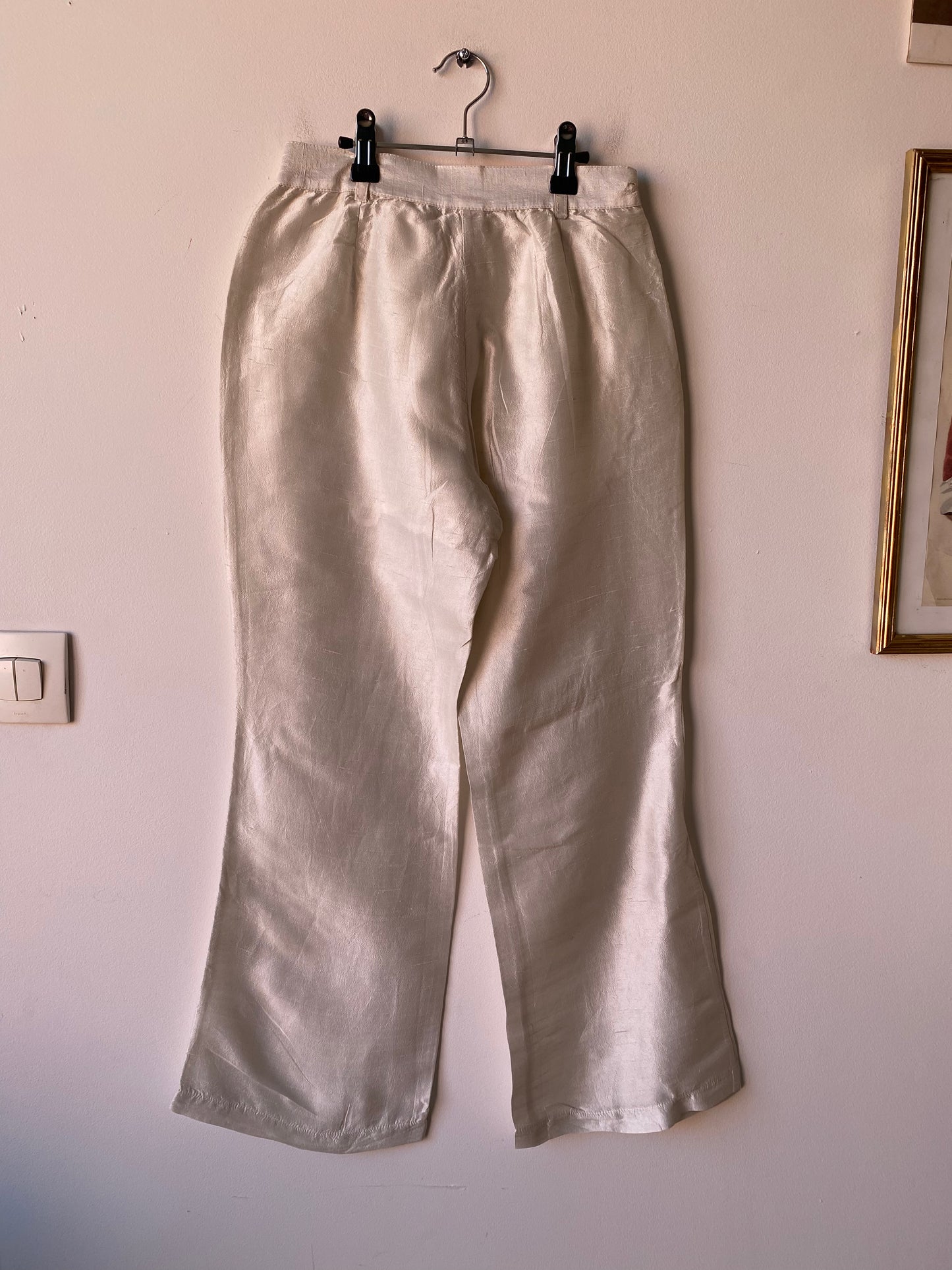Pantalon en soie